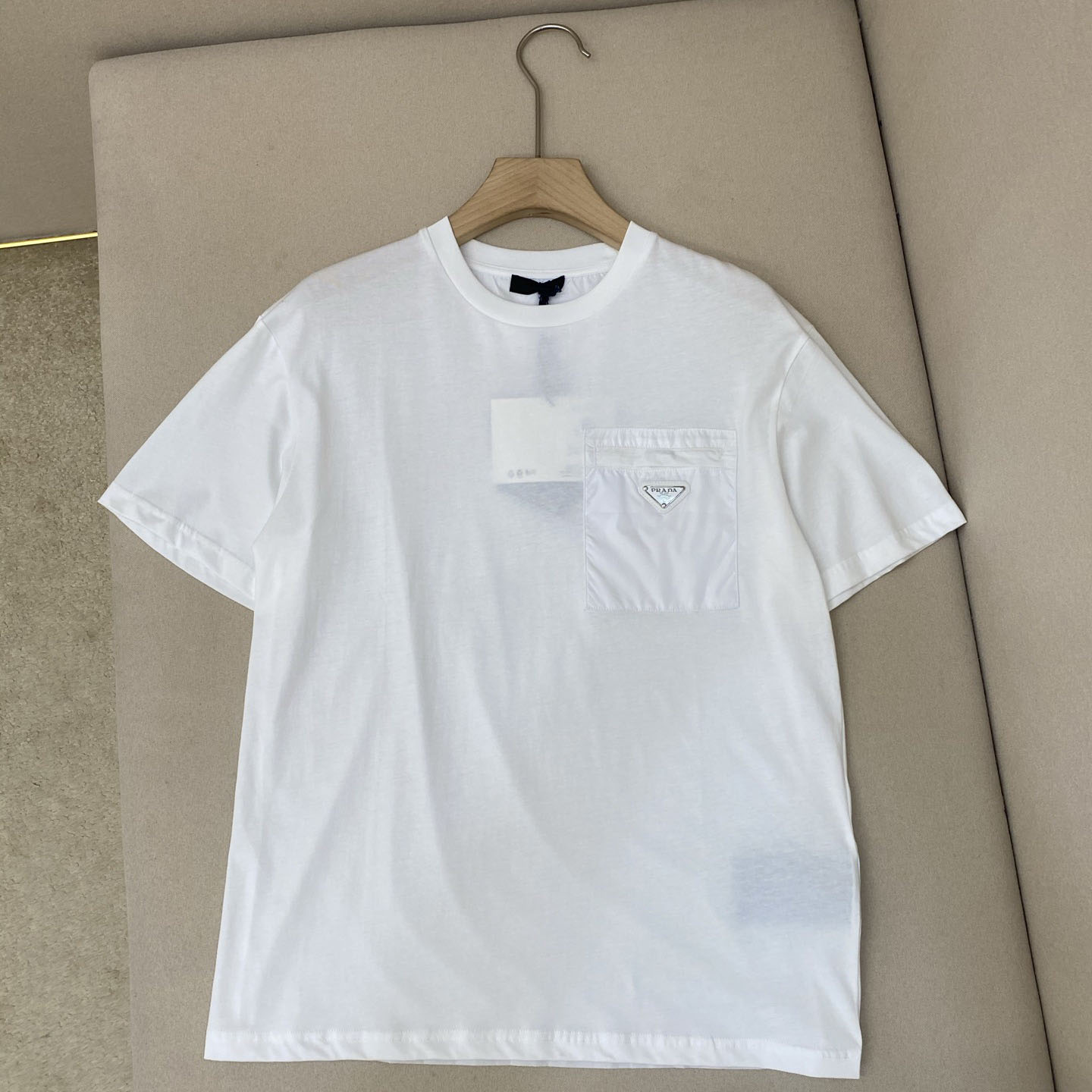 Prada Re-Nylon And Jersey T-shirt - DesignerGu