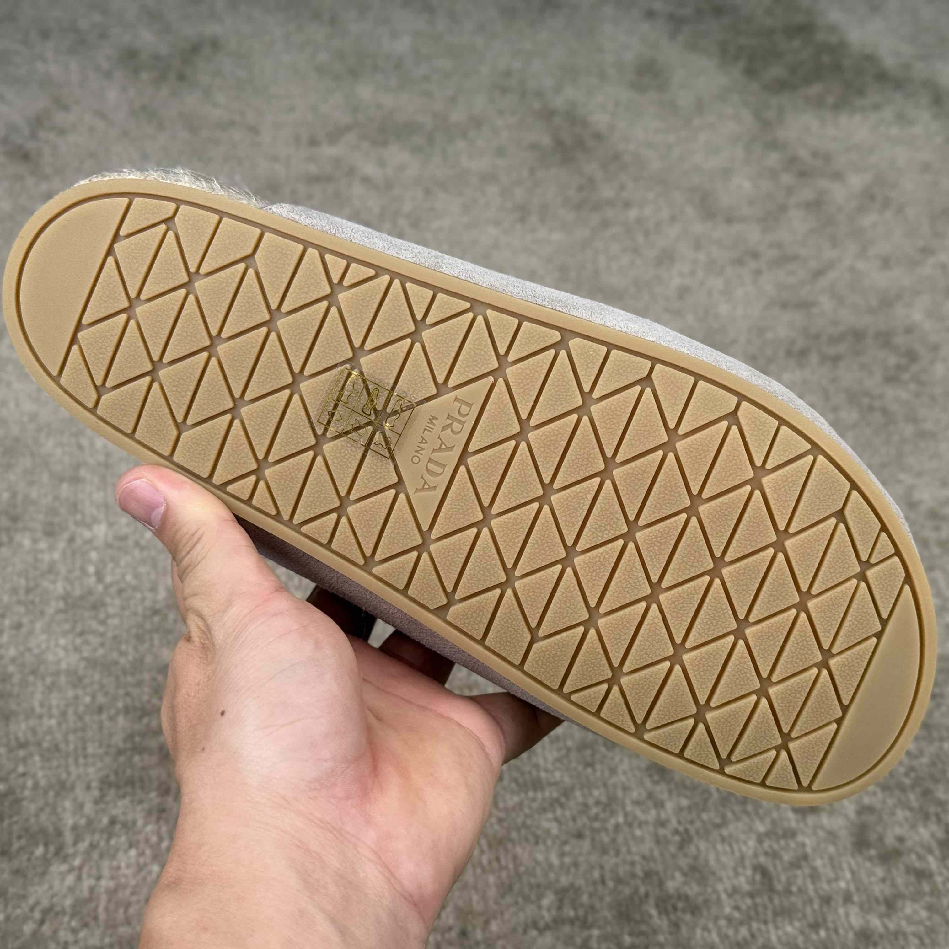 Prada Suede Mules - DesignerGu