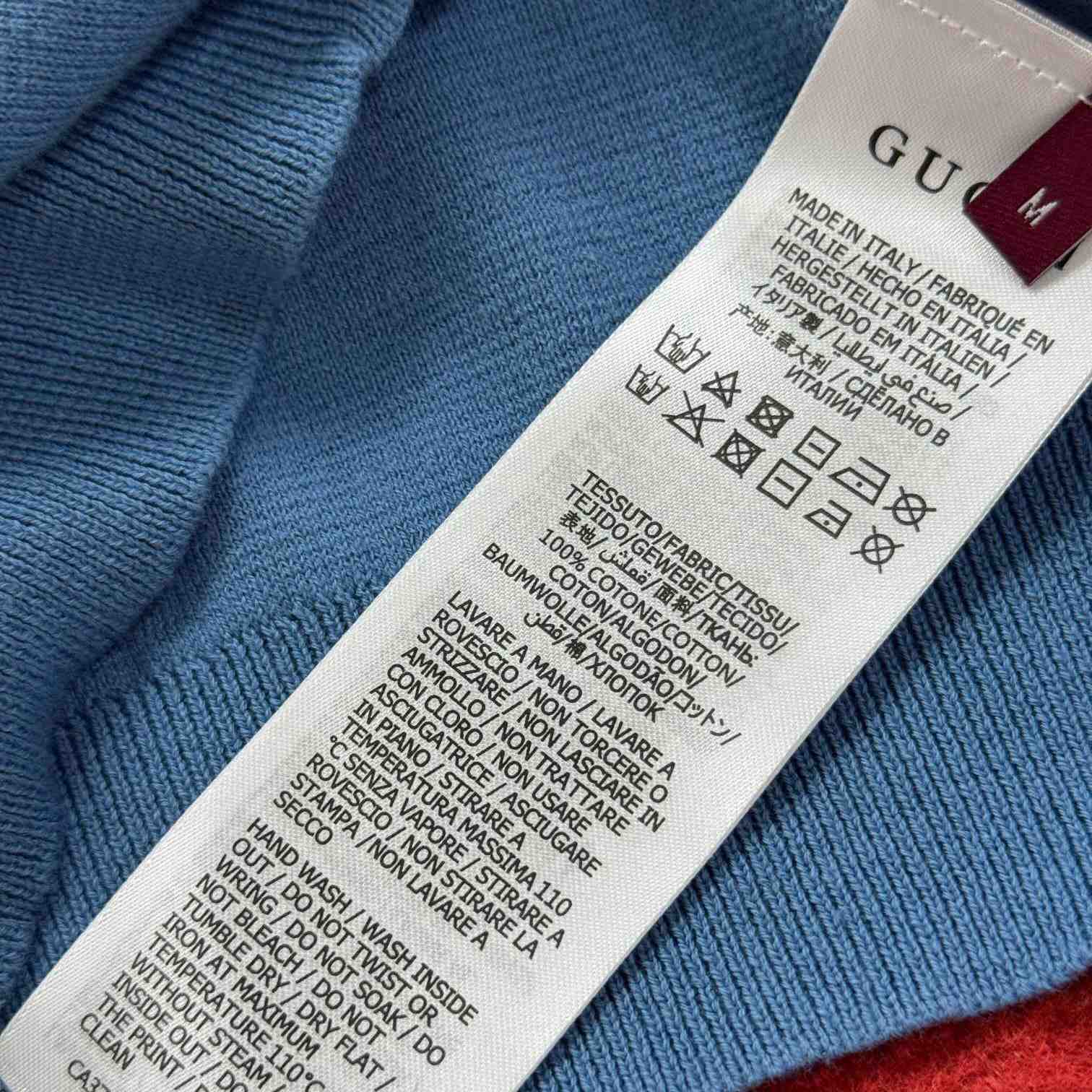 Gucci Gg Silk And Cotton Jacquard Polo Shirt - DesignerGu