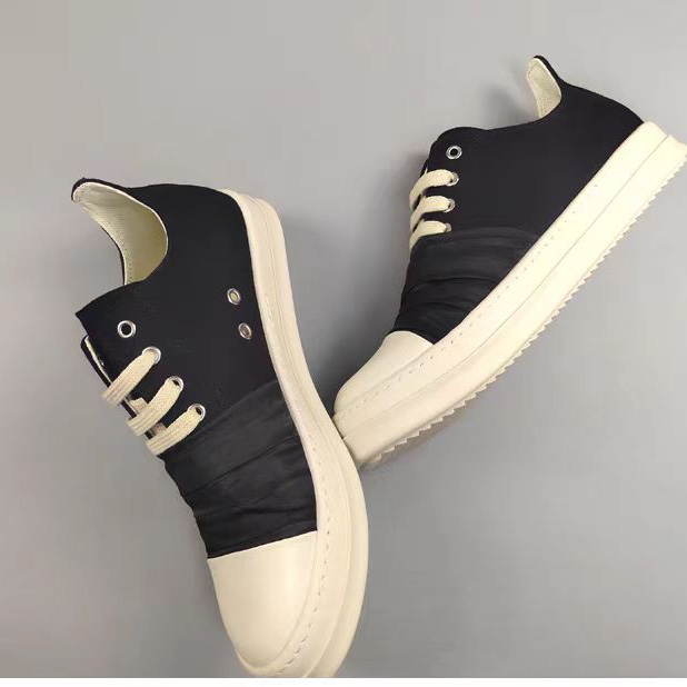 Rick Owens DRKSHDW Canvas Sneakers - DesignerGu