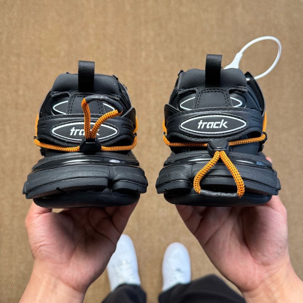 Balenciaga Track Trail Laces Sneaker In Black - DesignerGu