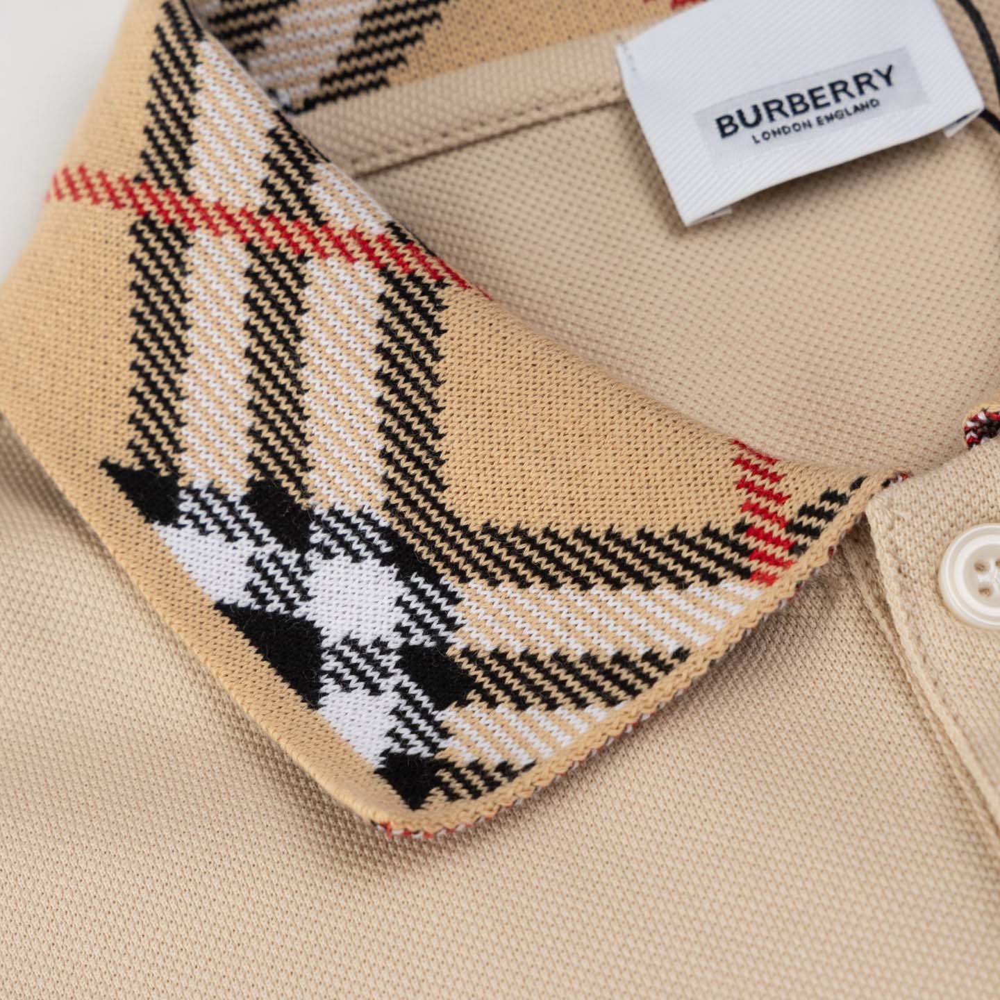 Burberry Check Polo Shirt - DesignerGu