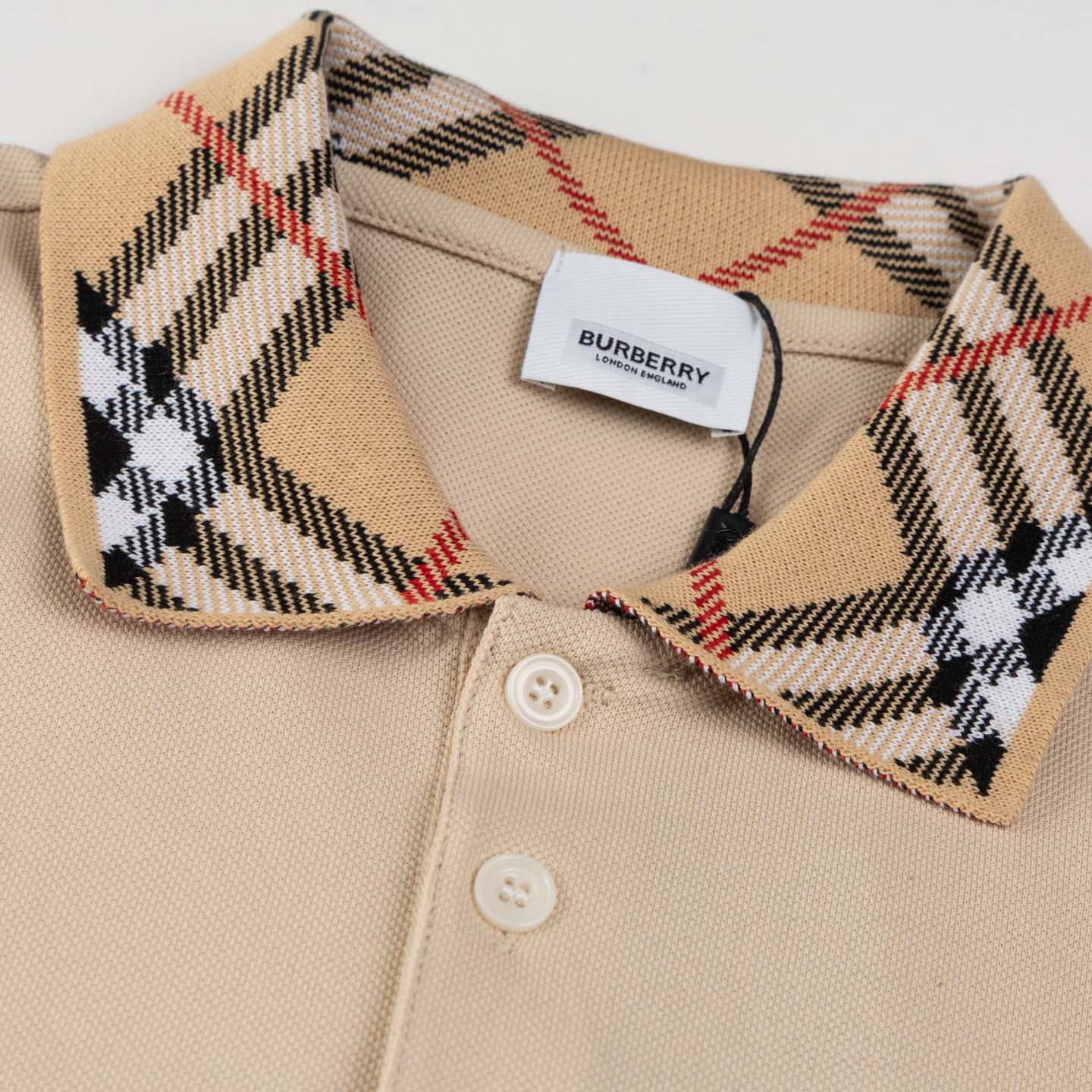 Burberry Check Polo Shirt - DesignerGu