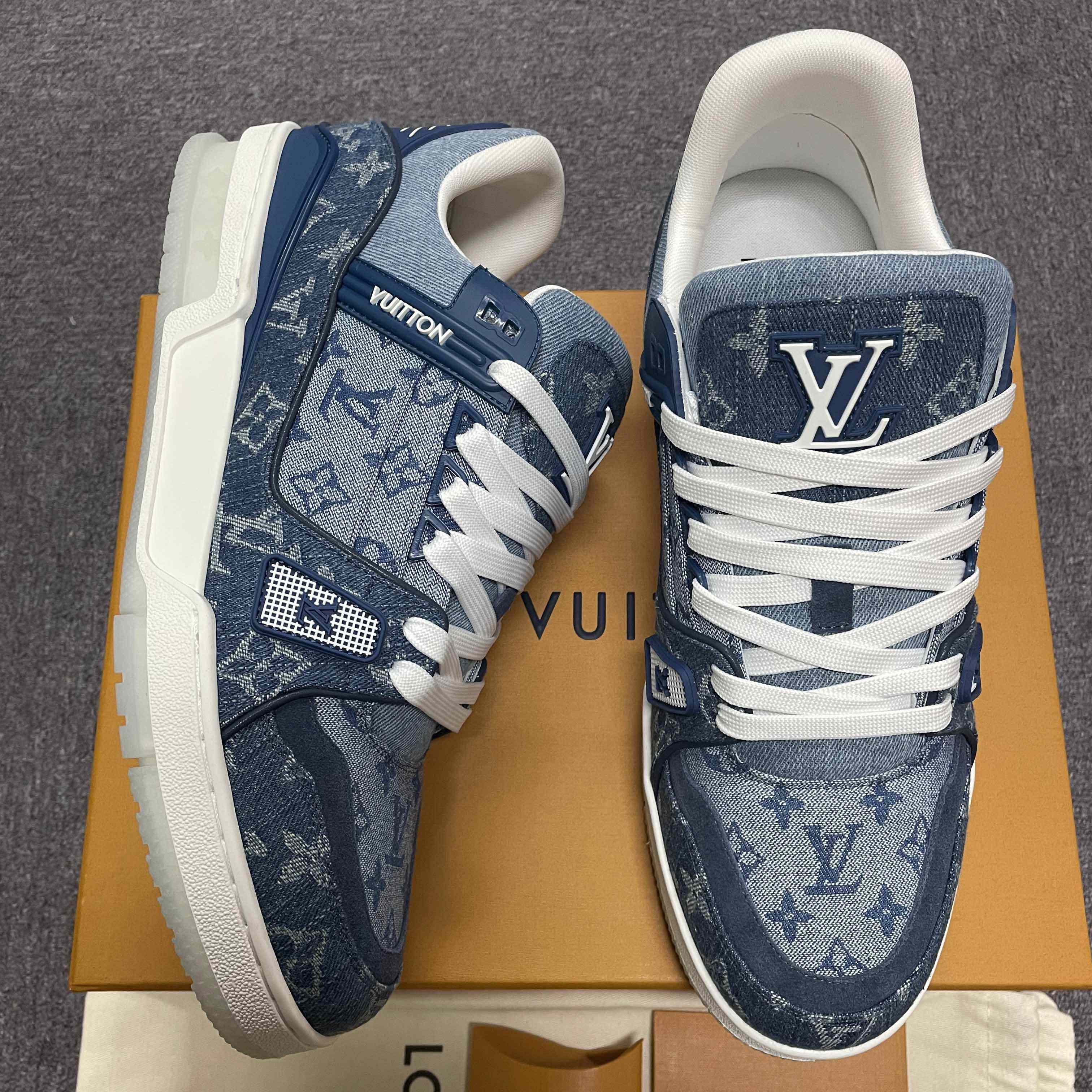Louis Vuitton LV Trainer Sneaker  (upon uk size) - DesignerGu