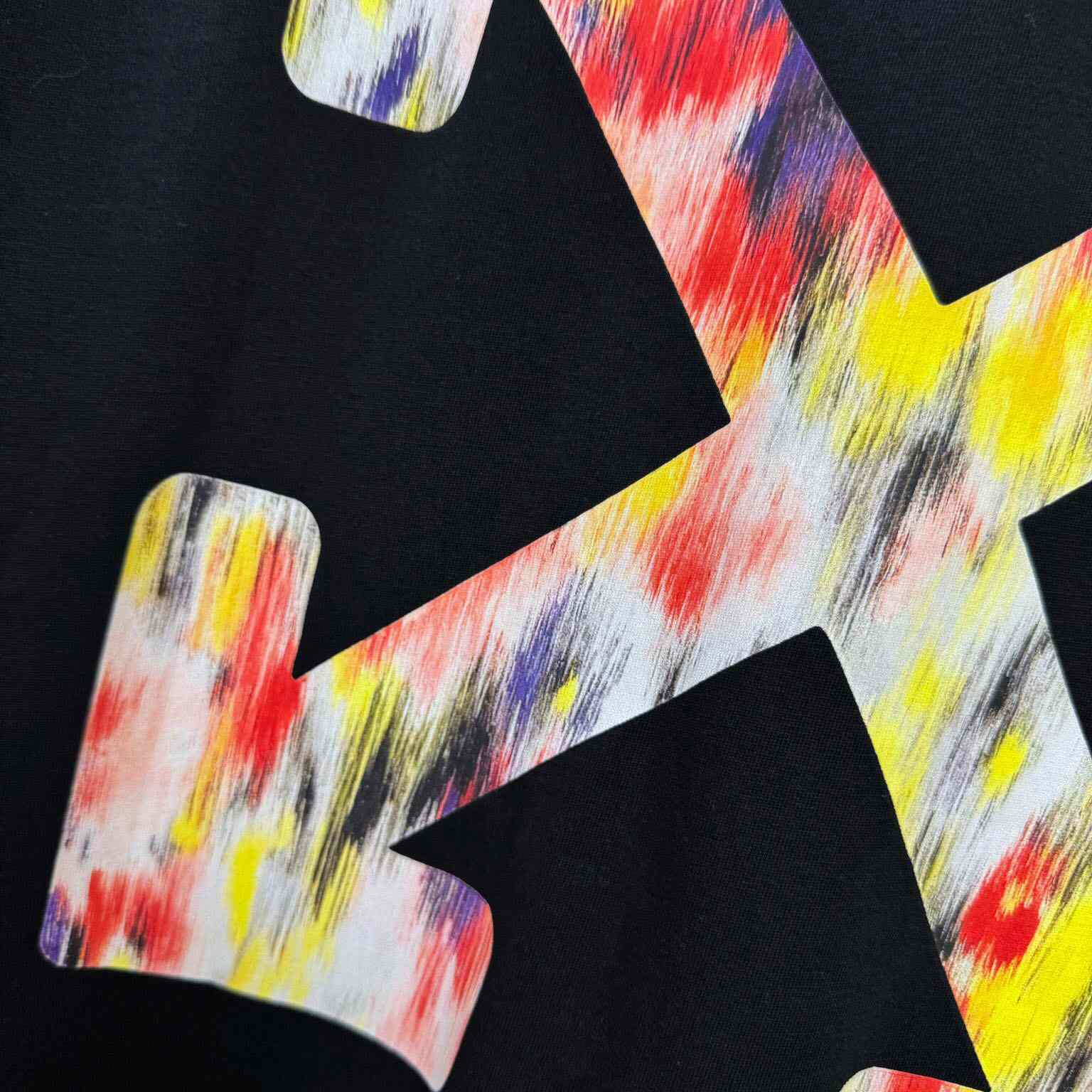 Off-White Arrow-Print T-shirt Black - DesignerGu