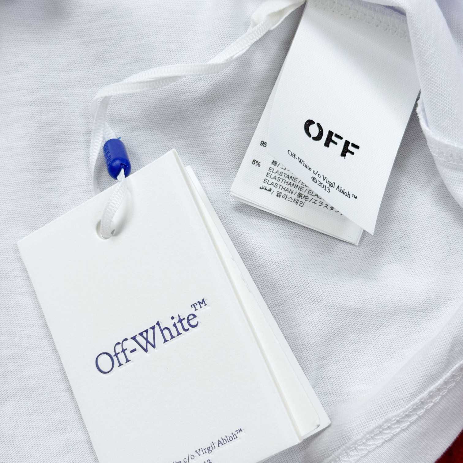 Off-White Arrow Butterfly Top White - DesignerGu