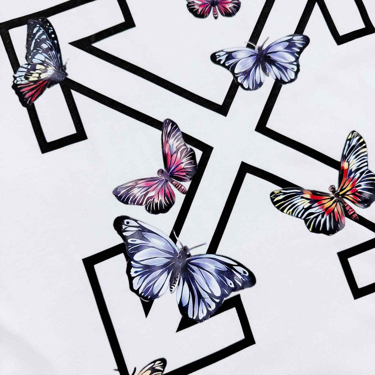 Off-White Arrow Butterfly Top White - DesignerGu