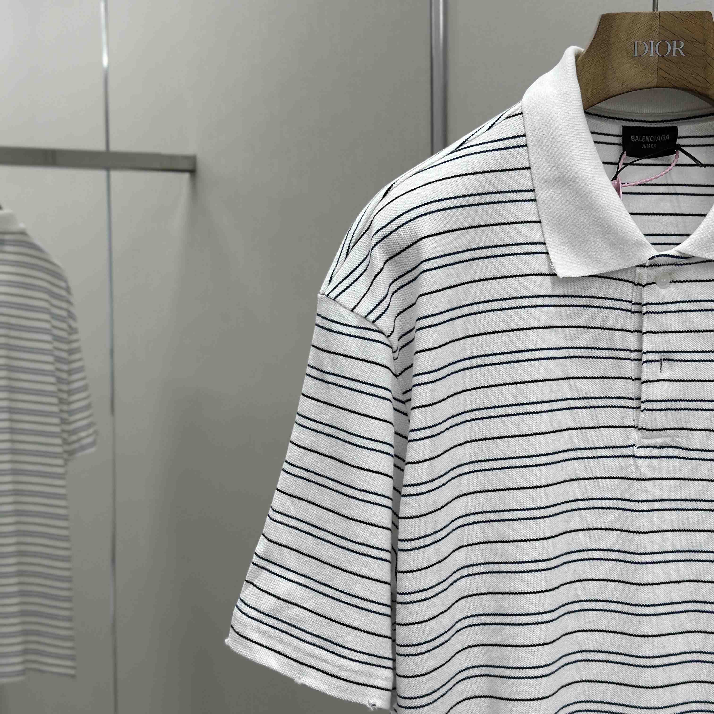 Balenciaga Logo-embroidered Polo Shirt - DesignerGu