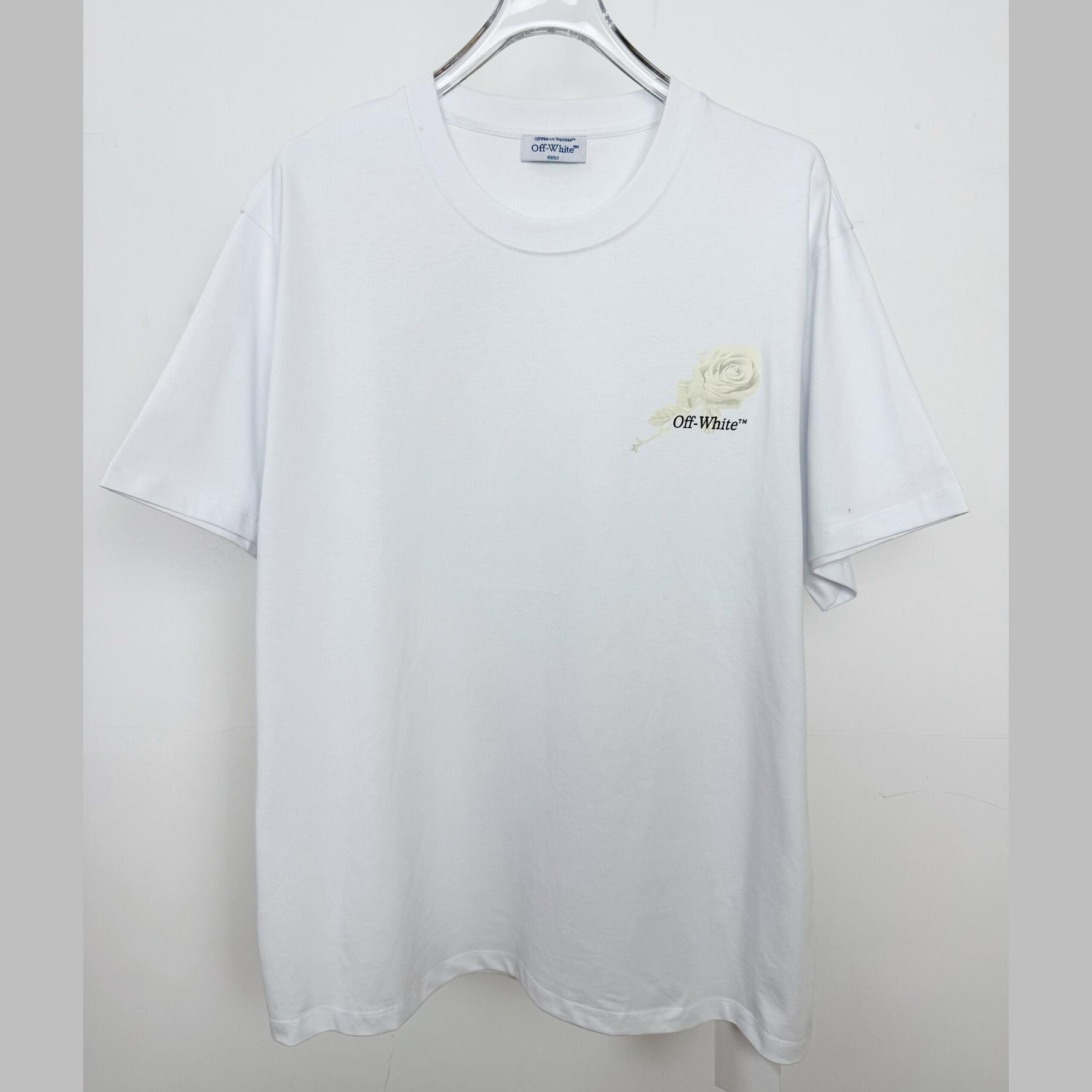 Off-White Roses Arrows-print T-shirt  - DesignerGu