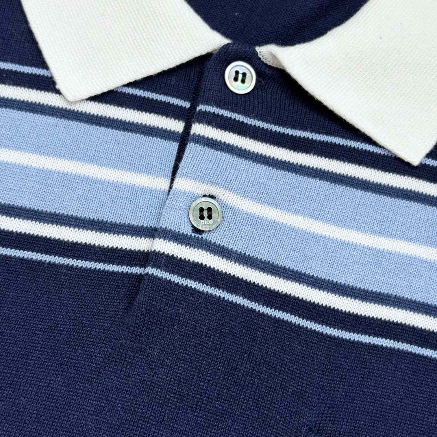 Christian Dior Couture Lily of the Valley Polo Shirt  - DesignerGu