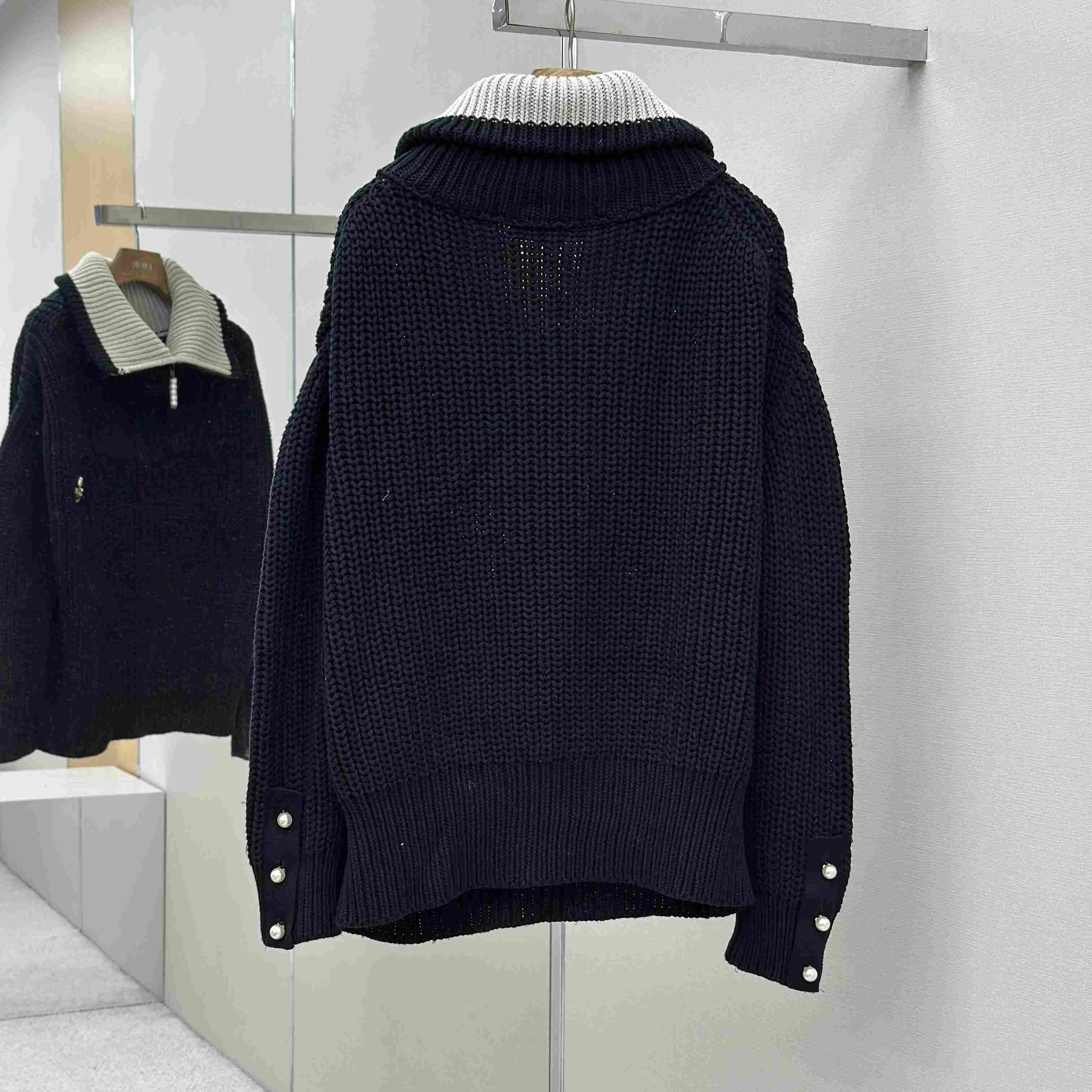 Louis Vuitton Chunky Wool-Blend Half-Zip Pullover   1AHC13 - DesignerGu