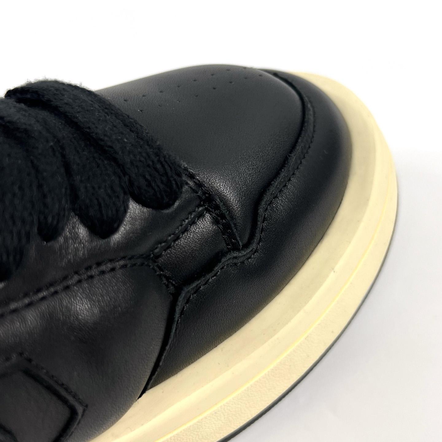 Rick Owens x DRKSHDW TURBOWPN Low 'Black Cloud Cream' - DesignerGu
