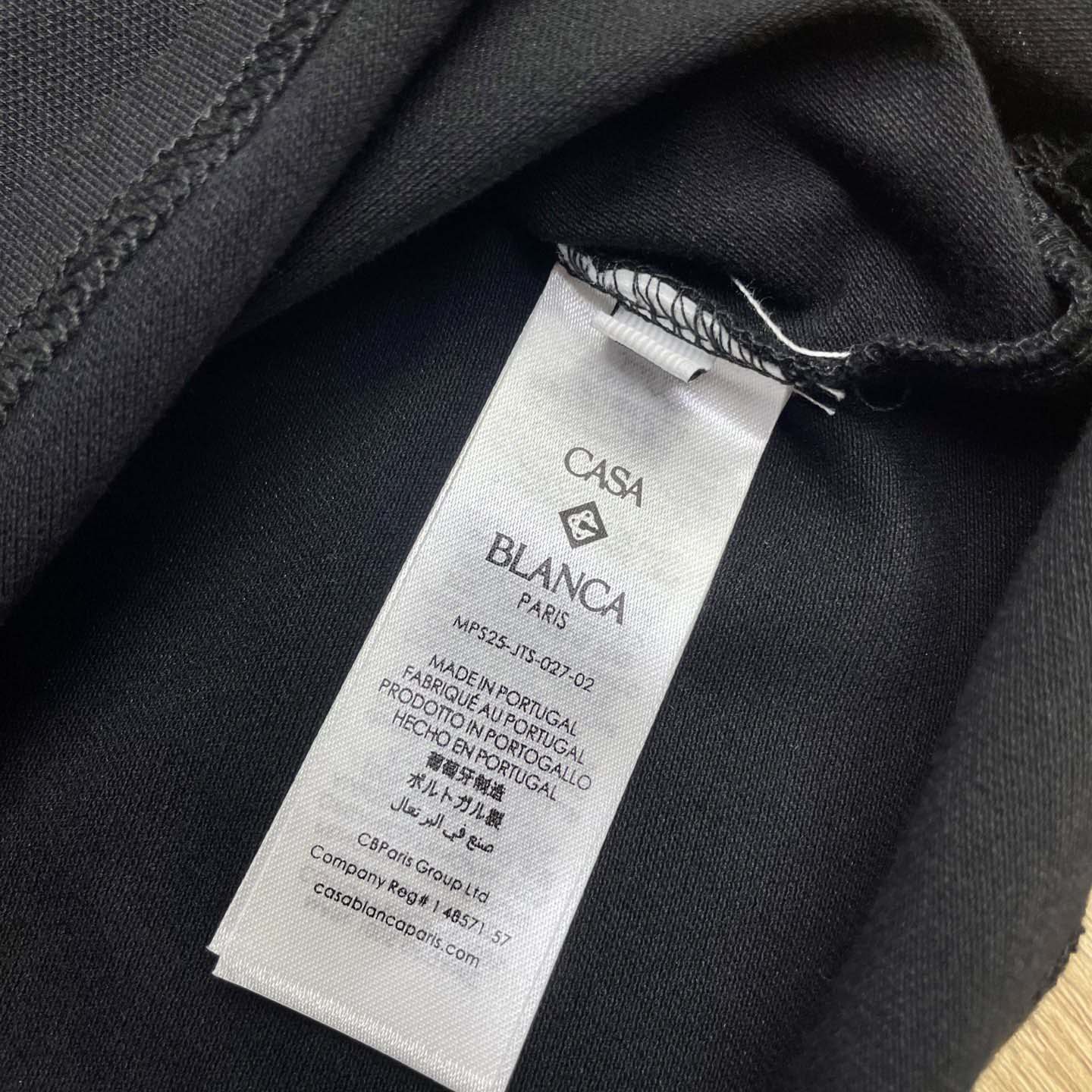 Casablanca Organic-cotton Polo Shirt   c1051 - DesignerGu