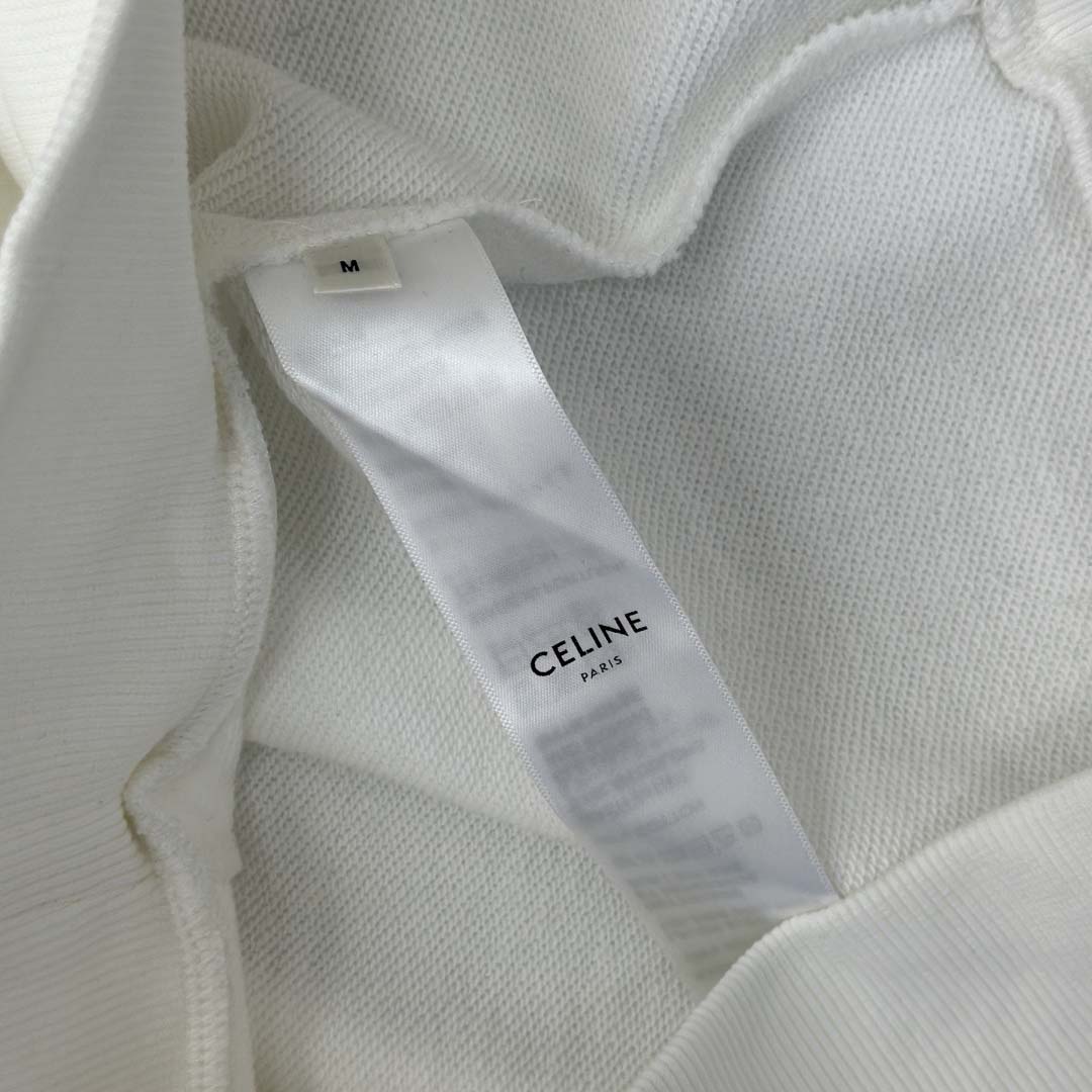 Celine 70'S Hoodie In Cotton Fleece - DesignerGu