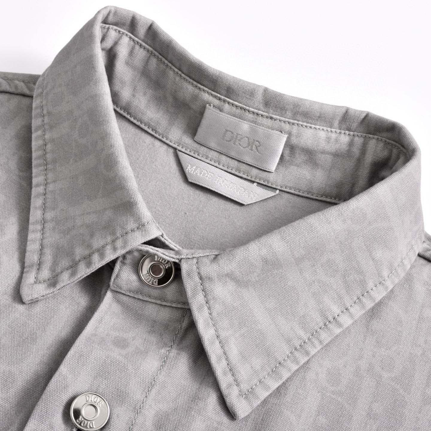 Dior Oblique Short-Sleeved Overshirt  - DesignerGu