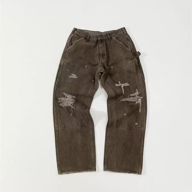 Saint Micheal x Kamiya Boro Painter Pants - DesignerGu