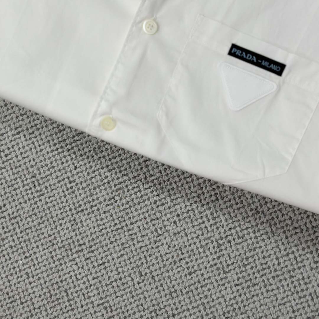 Prada Panelled Bowling-style Shirt - DesignerGu