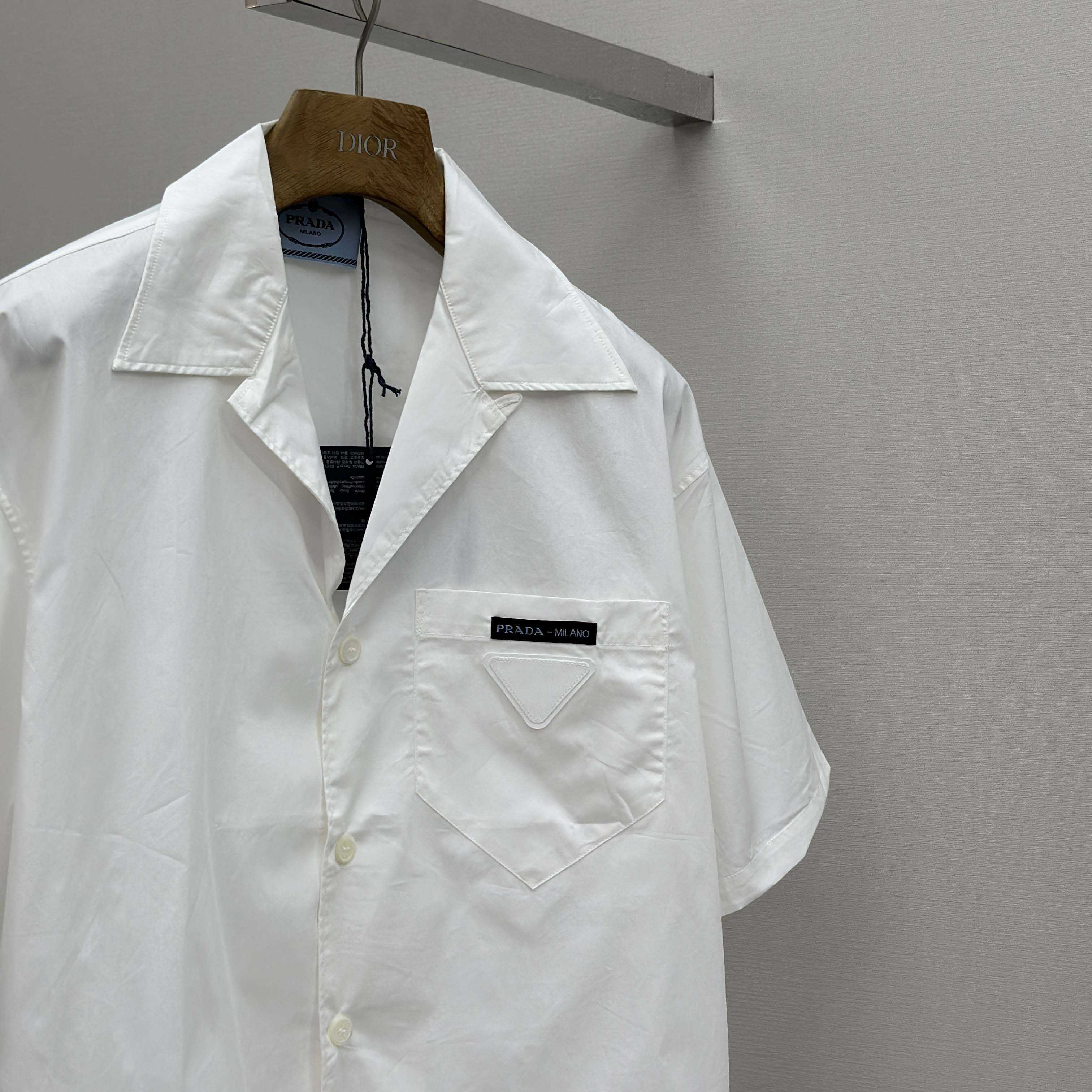 Prada Panelled Bowling-style Shirt - DesignerGu