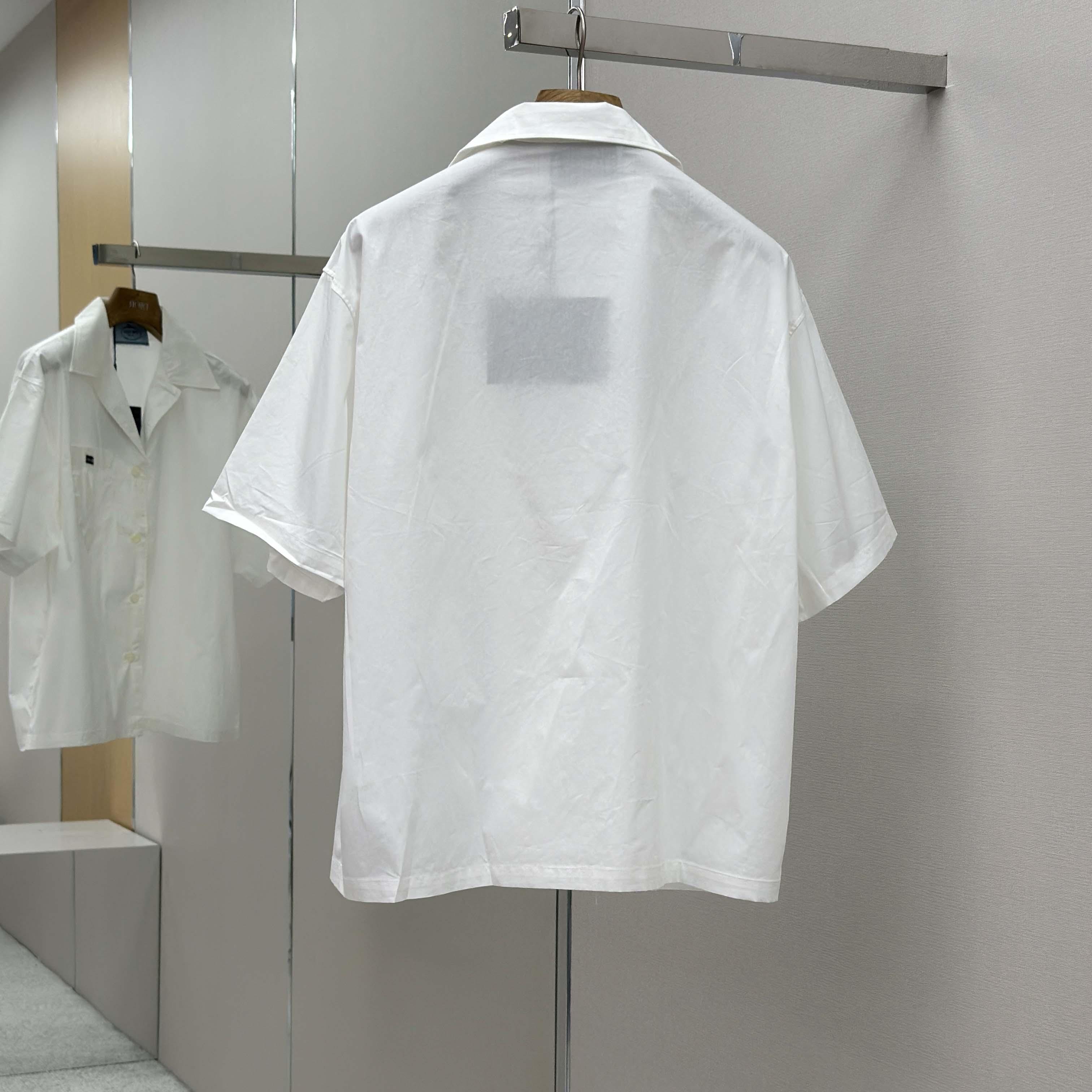Prada Panelled Bowling-style Shirt - DesignerGu