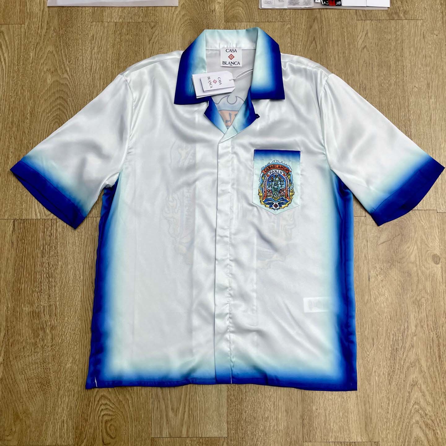 Casablanca Silk Shirt    CA3536 - DesignerGu