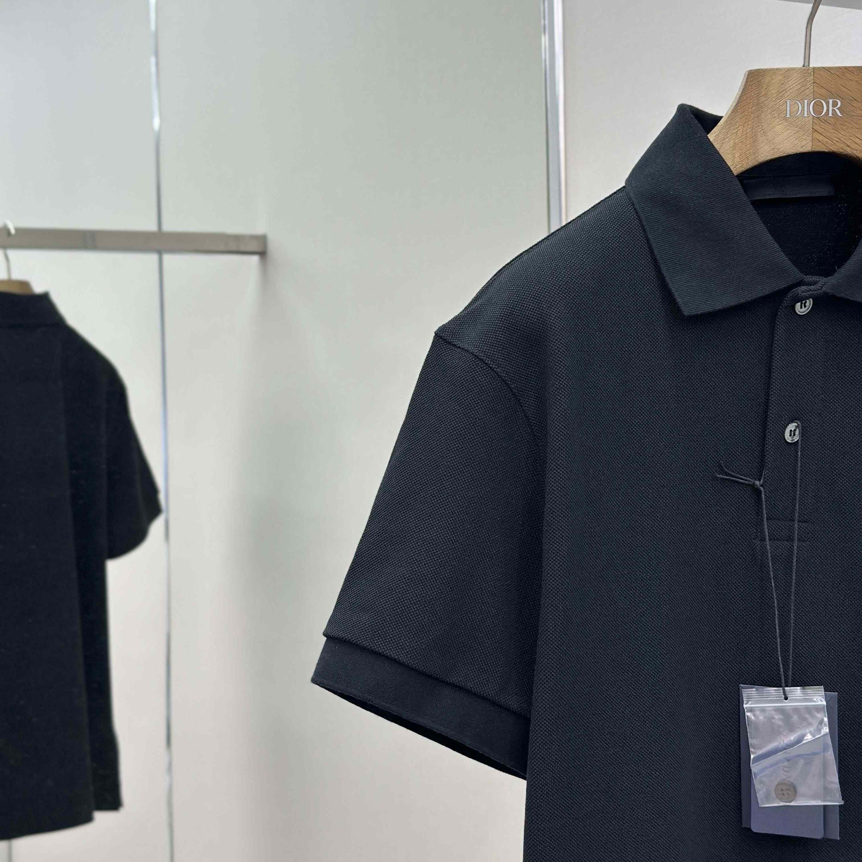 Prada Piqué Polo Shirt - DesignerGu