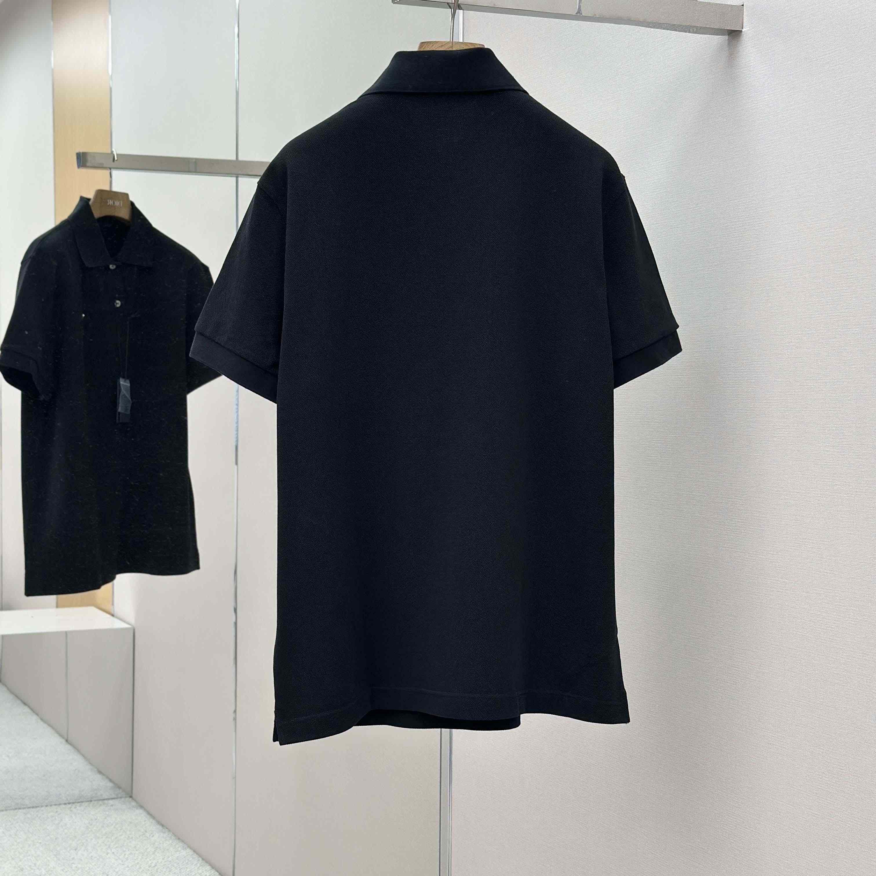 Prada Piqué Polo Shirt - DesignerGu