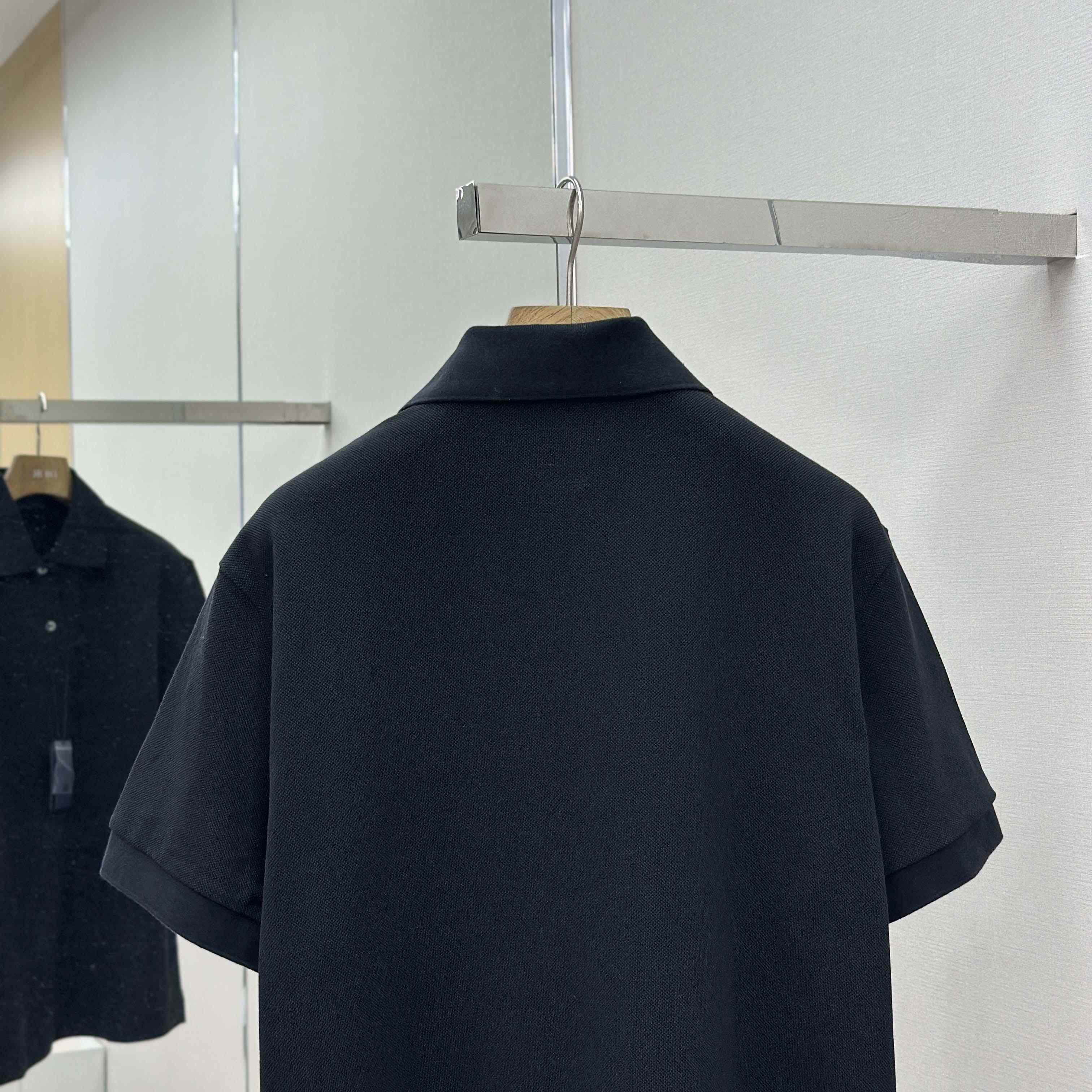 Prada Piqué Polo Shirt - DesignerGu