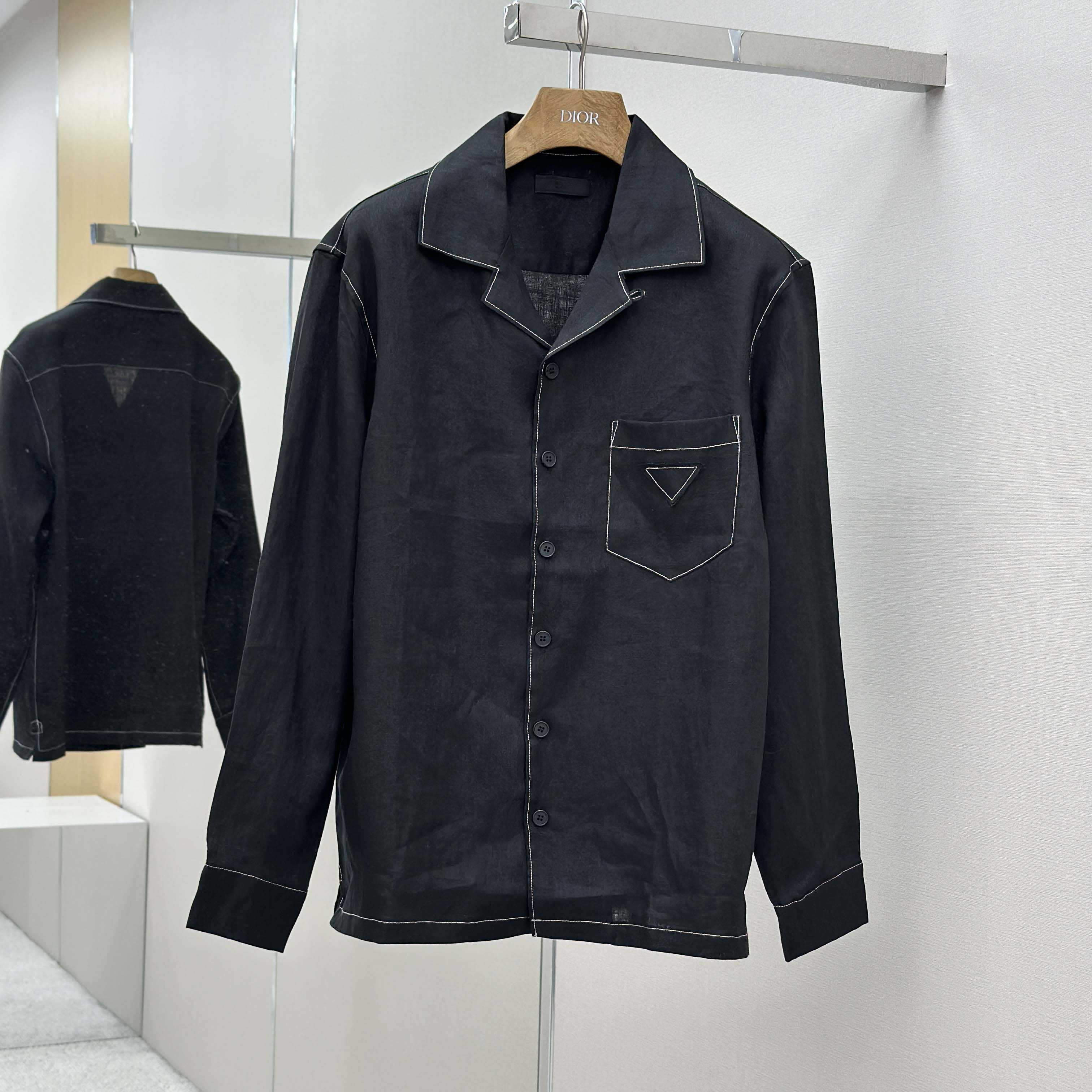 Prada Linen Shirt - DesignerGu