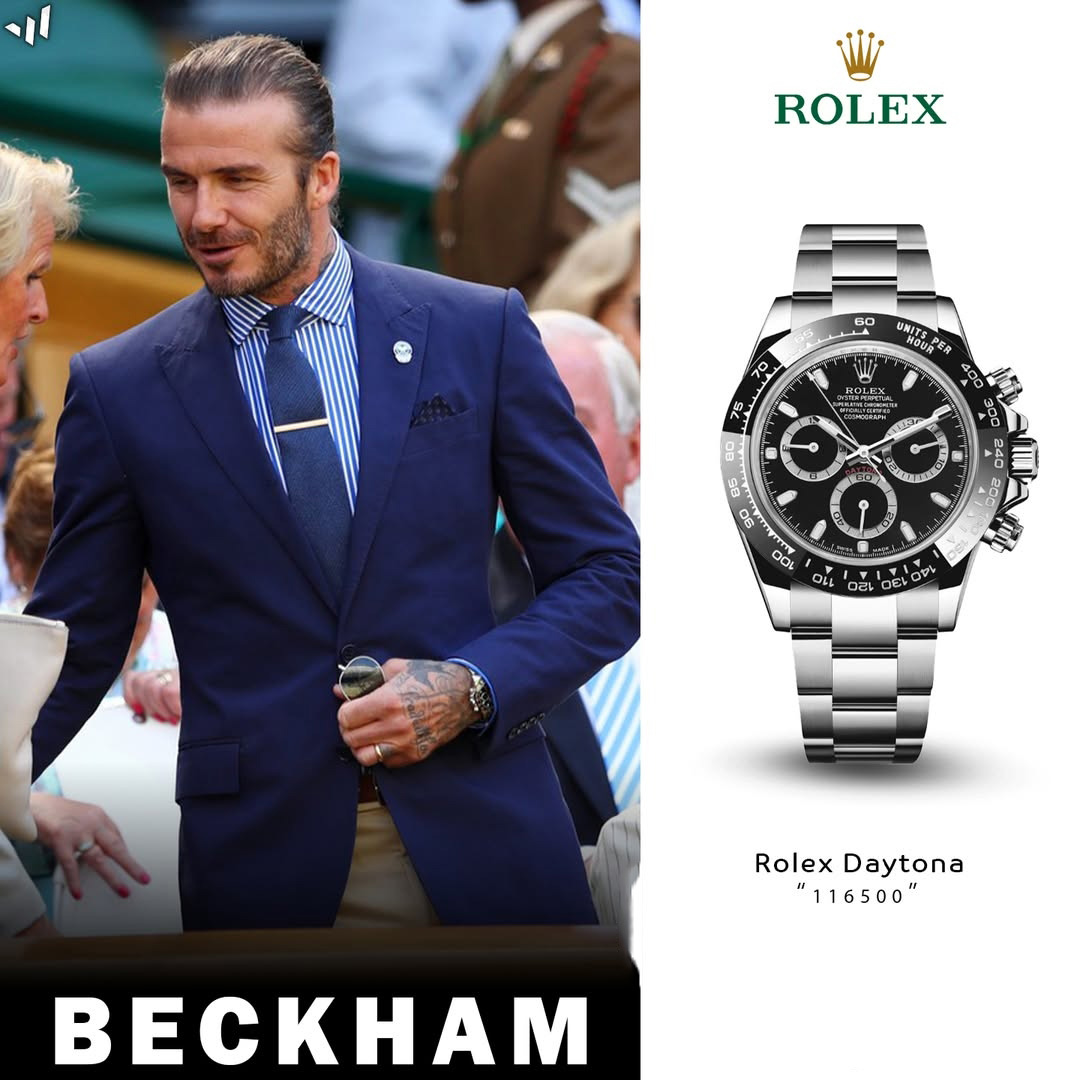 Rolex Cosmograph Daytona Stainless Steel Black Dial Watch 116500 - DesignerGu