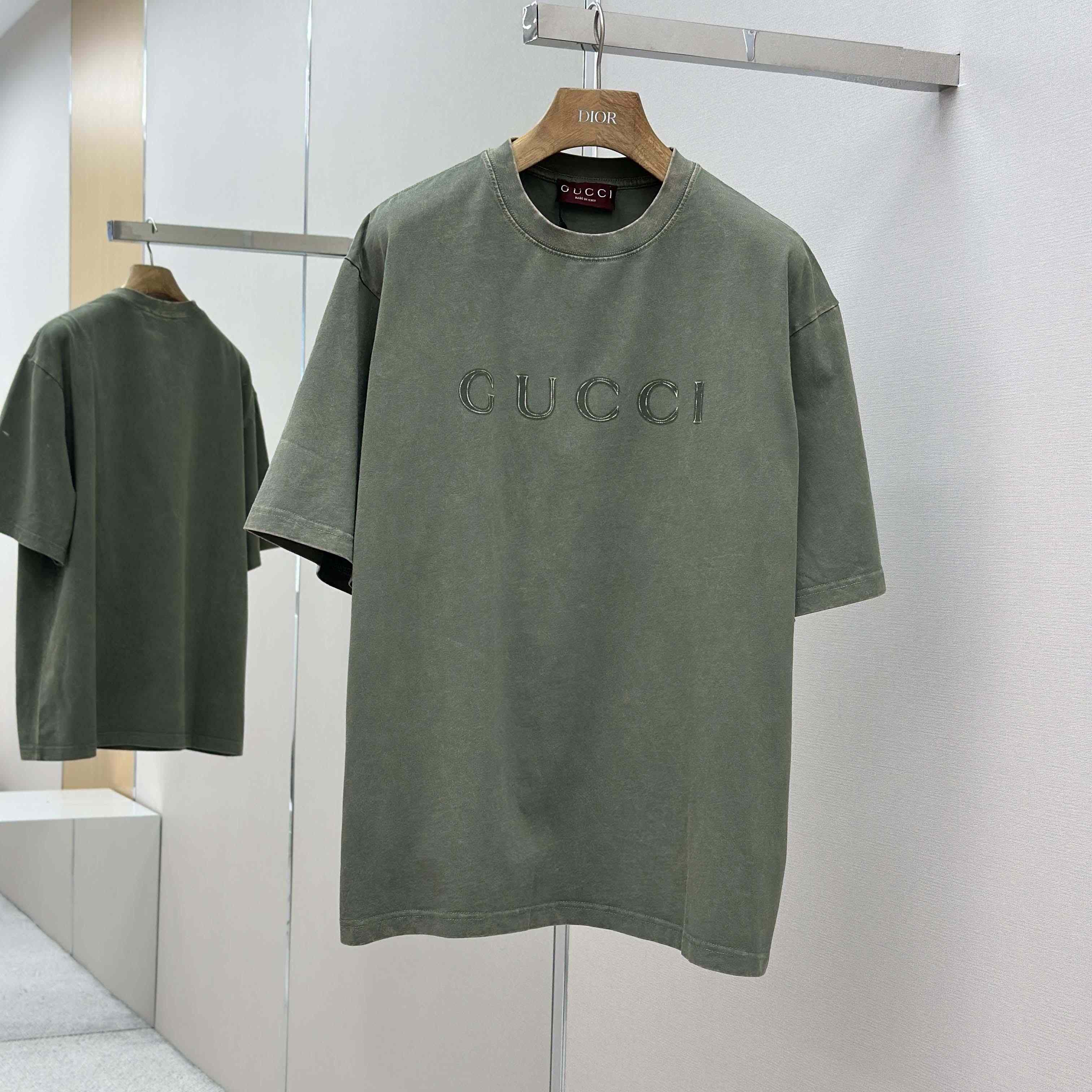Gucci Cotton jersey T-shirt With Print  - DesignerGu