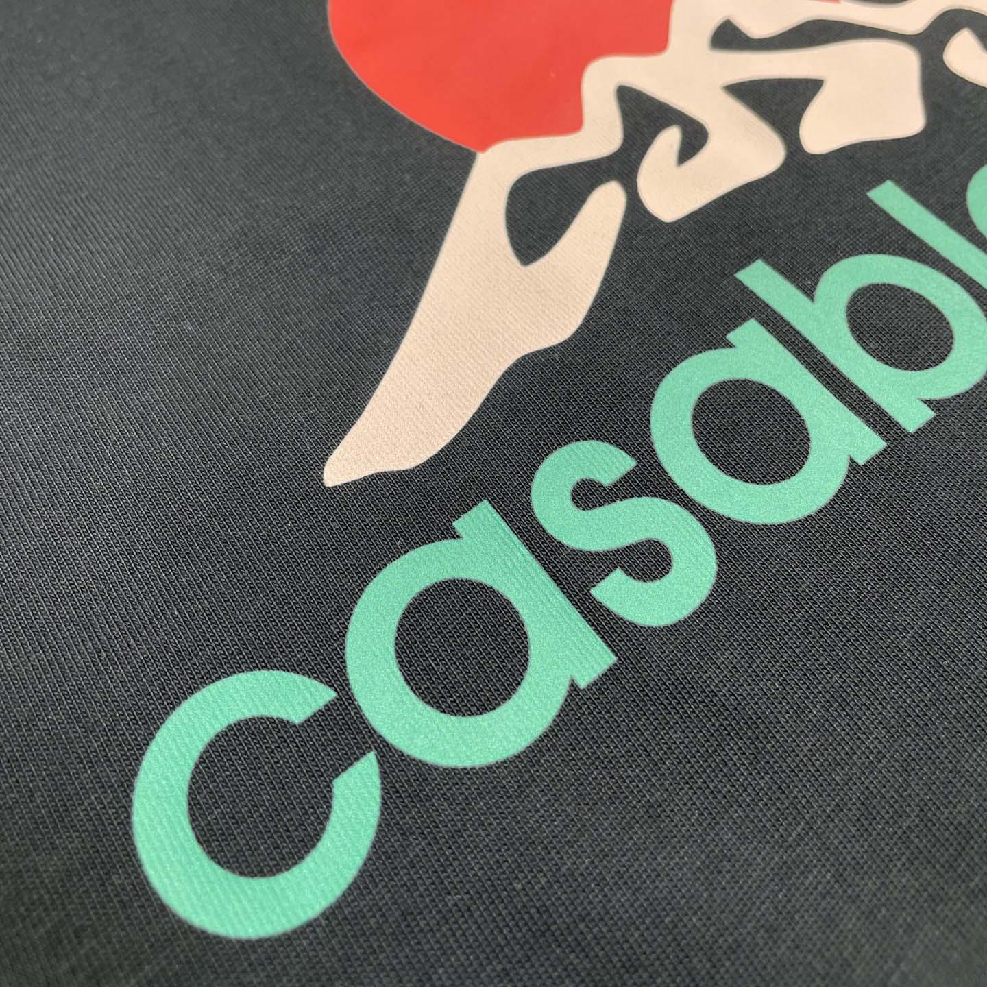 Casablanca Montagne Printed T-Shirt 'Black'   C1035 - DesignerGu