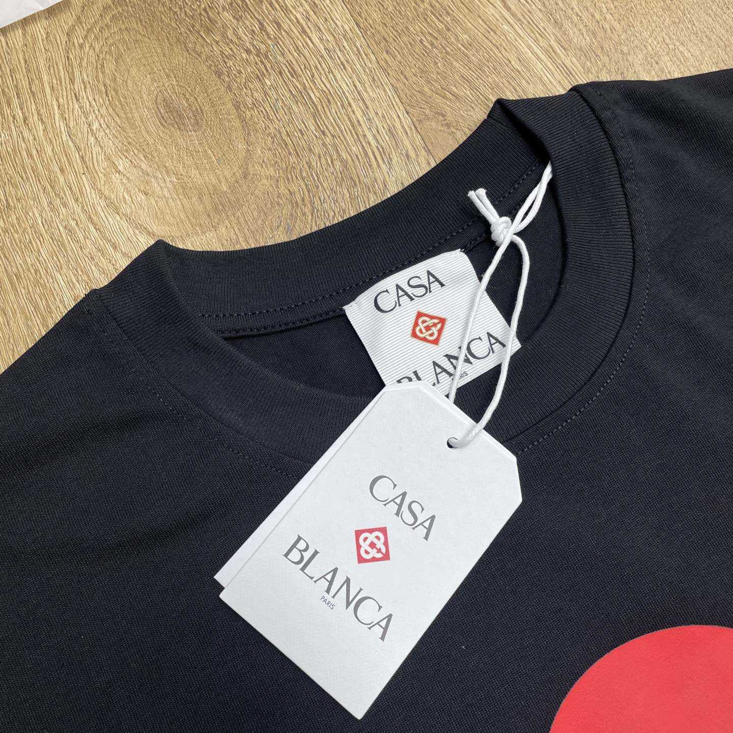 Casablanca Montagne Printed T-Shirt 'Black'   C1035 - DesignerGu