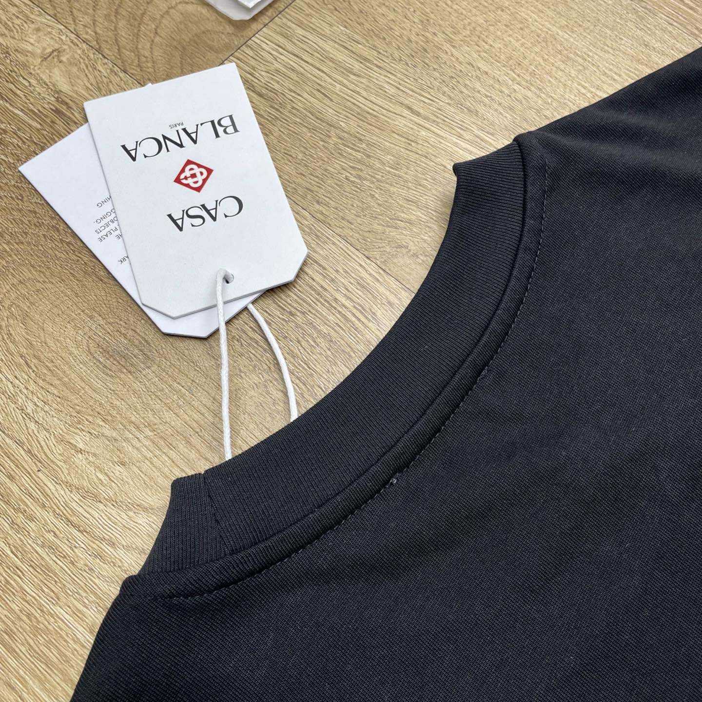 Casablanca Montagne Printed T-Shirt 'Black'   C1035 - DesignerGu