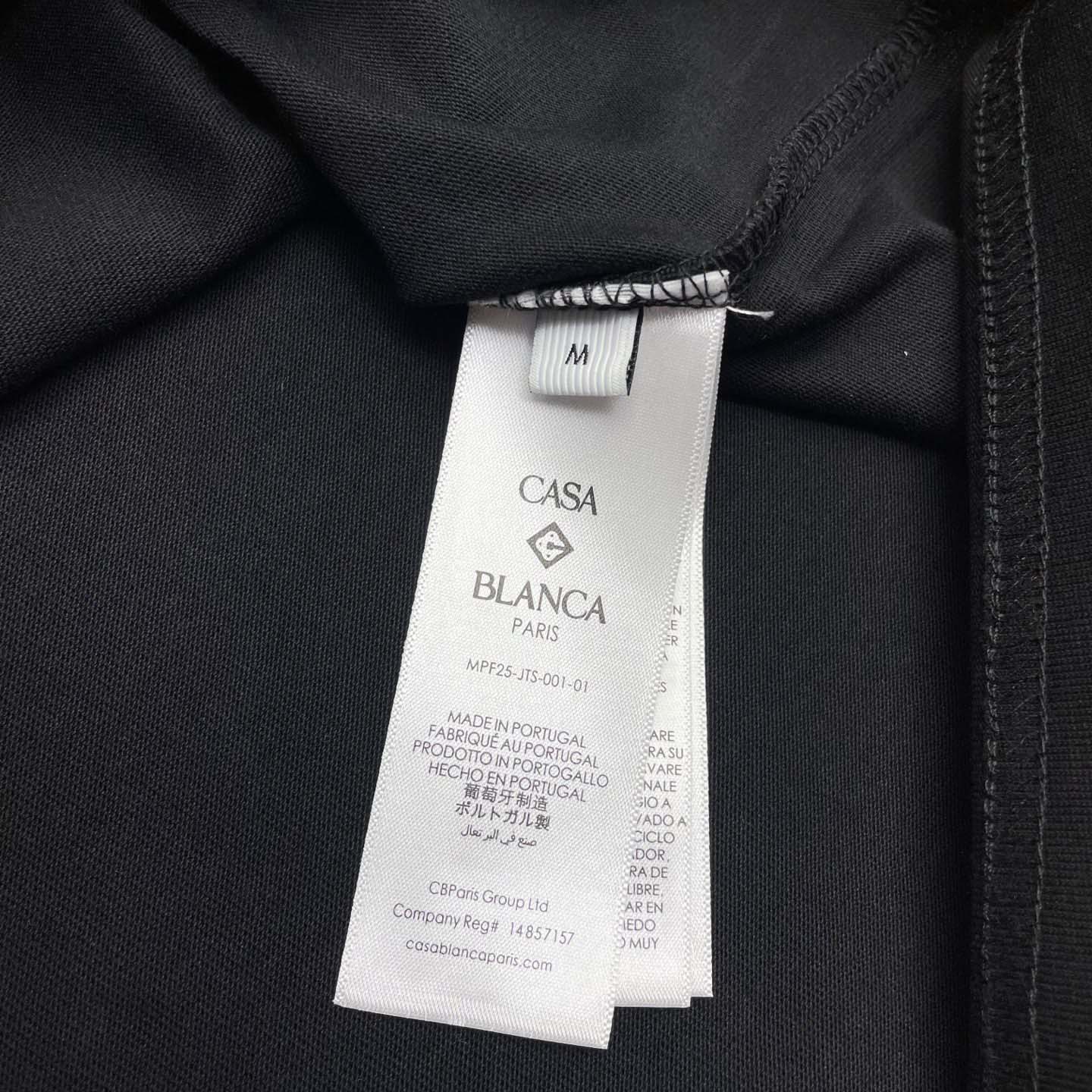 Casablanca Montagne Printed T-Shirt 'Black'   C1035 - DesignerGu