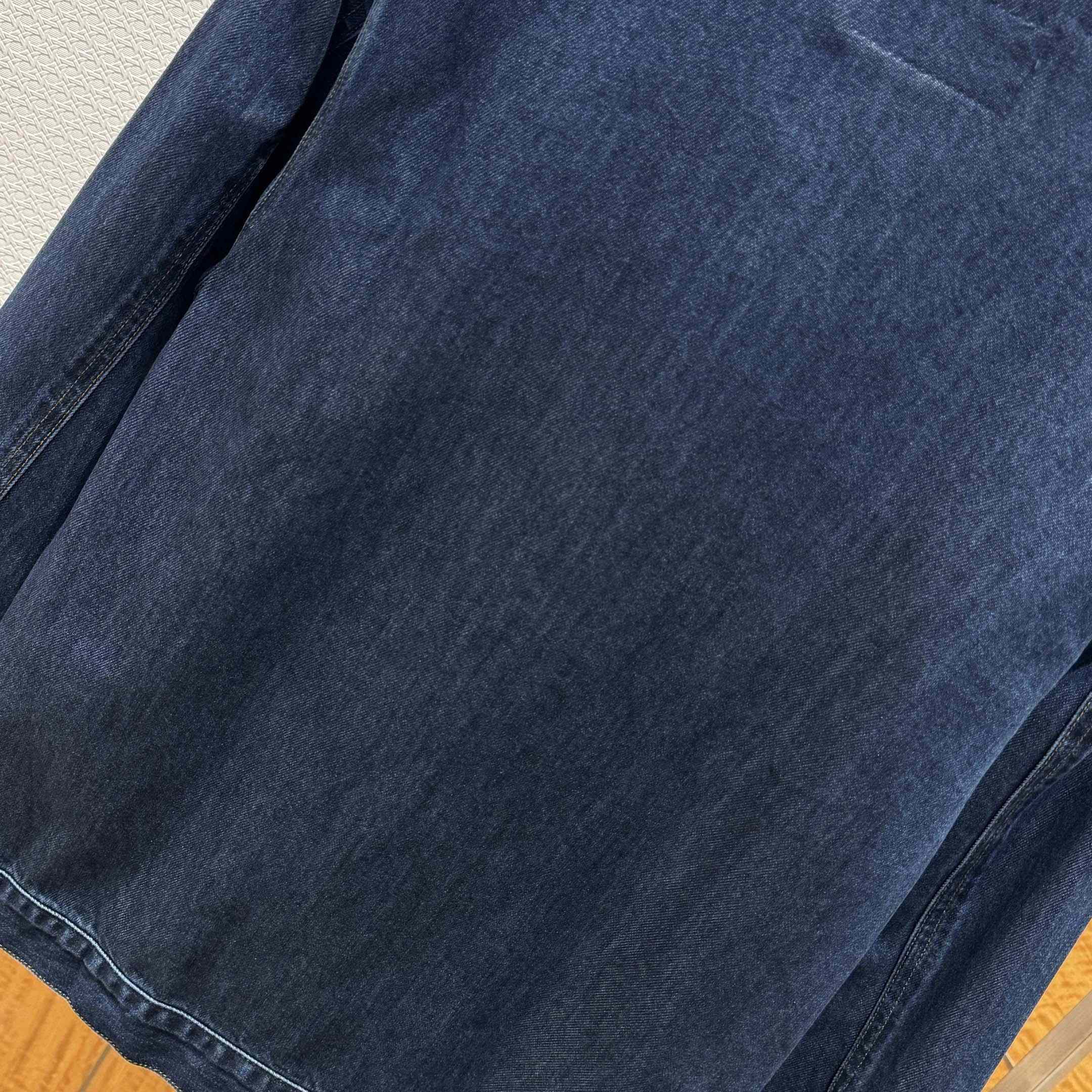 Prada Light Denim Zipper Jacket - DesignerGu