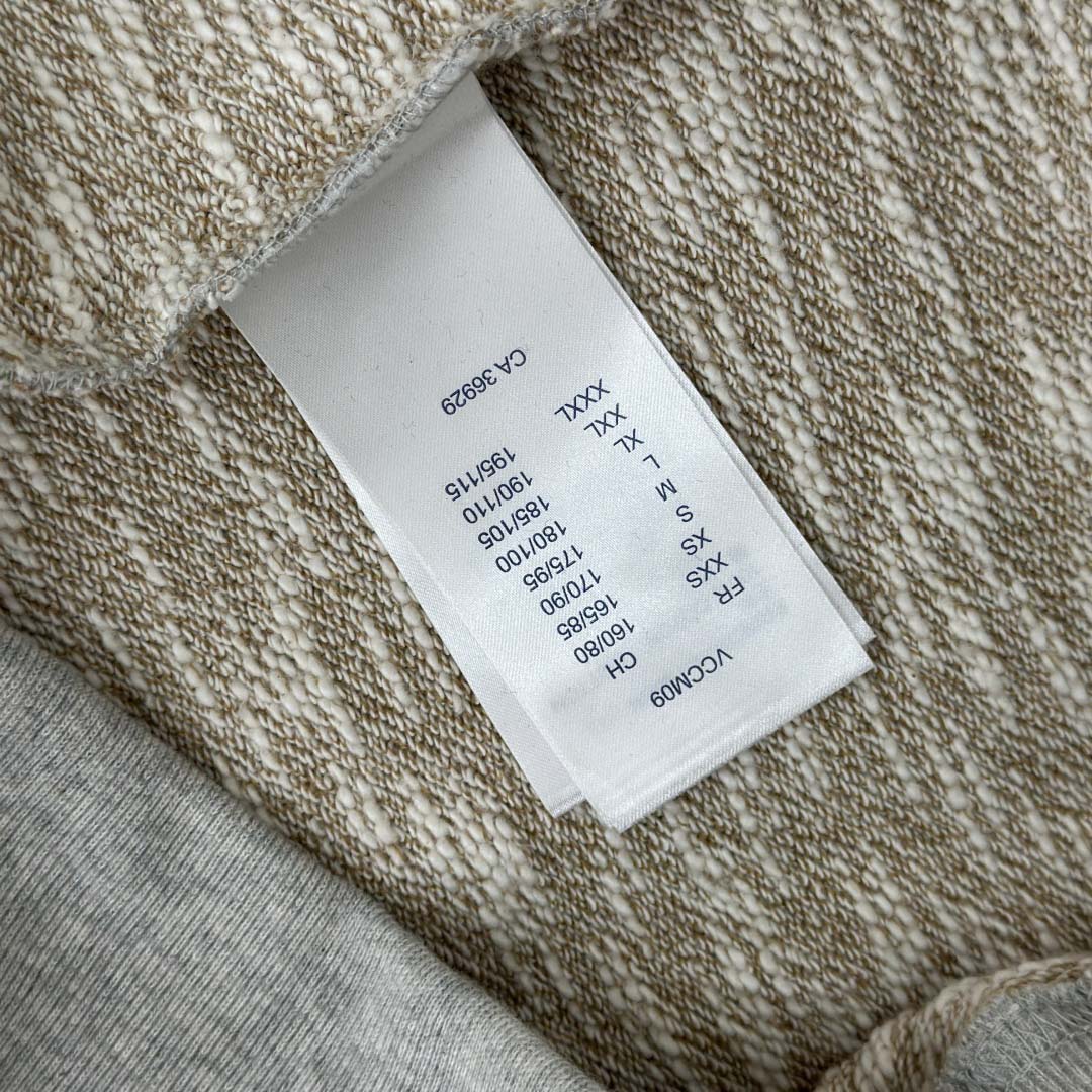 Louis Vuitton Rhinestone Signature Hoodie   1AIBLF - DesignerGu