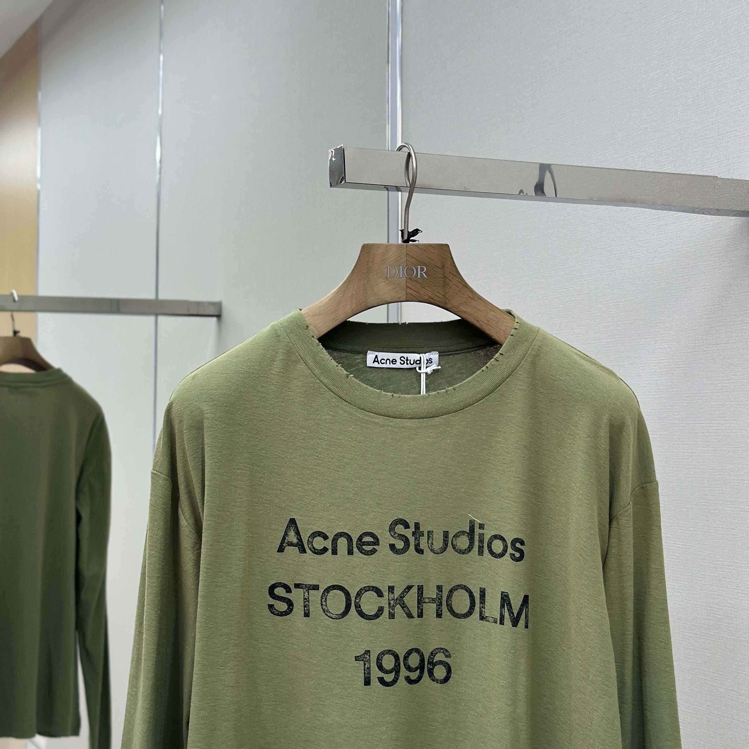 Acne Studios Logo T-shirt - Relaxed Fit - DesignerGu