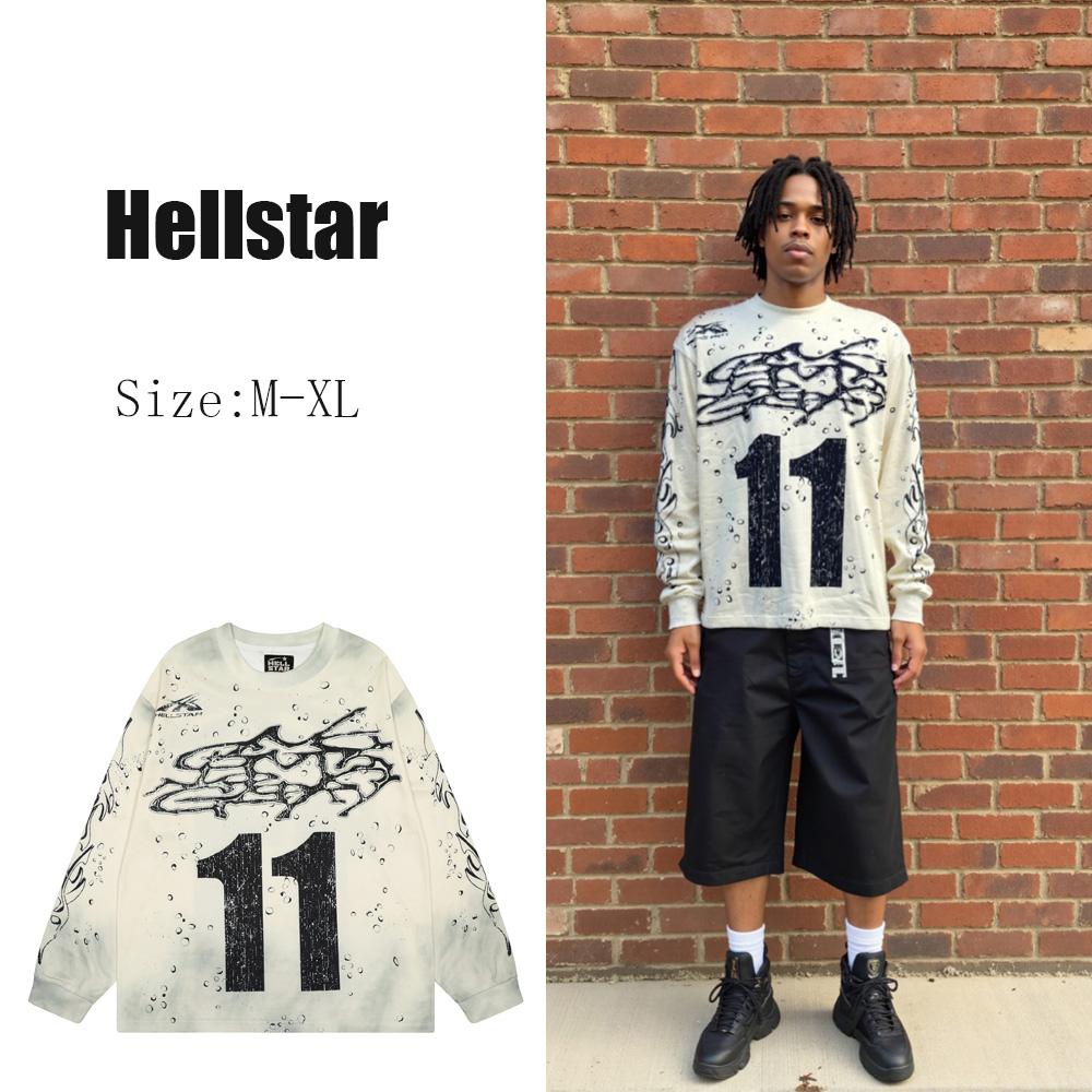 Hellstar Studios Moto Cross Longsleeve T-Shirt  - DesignerGu