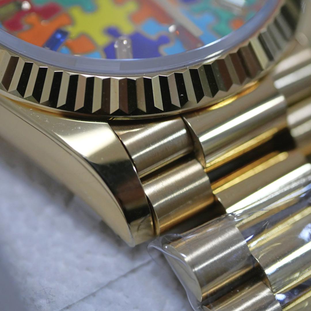 Rolex Oyster Perpetual Day-Date, 36mm, yellow gold 128235 - DesignerGu