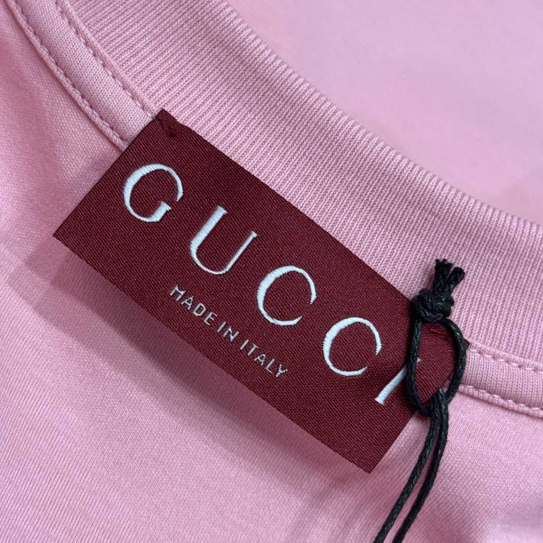 Gucci Soft Cotton Jersey T-shirt With Print - DesignerGu