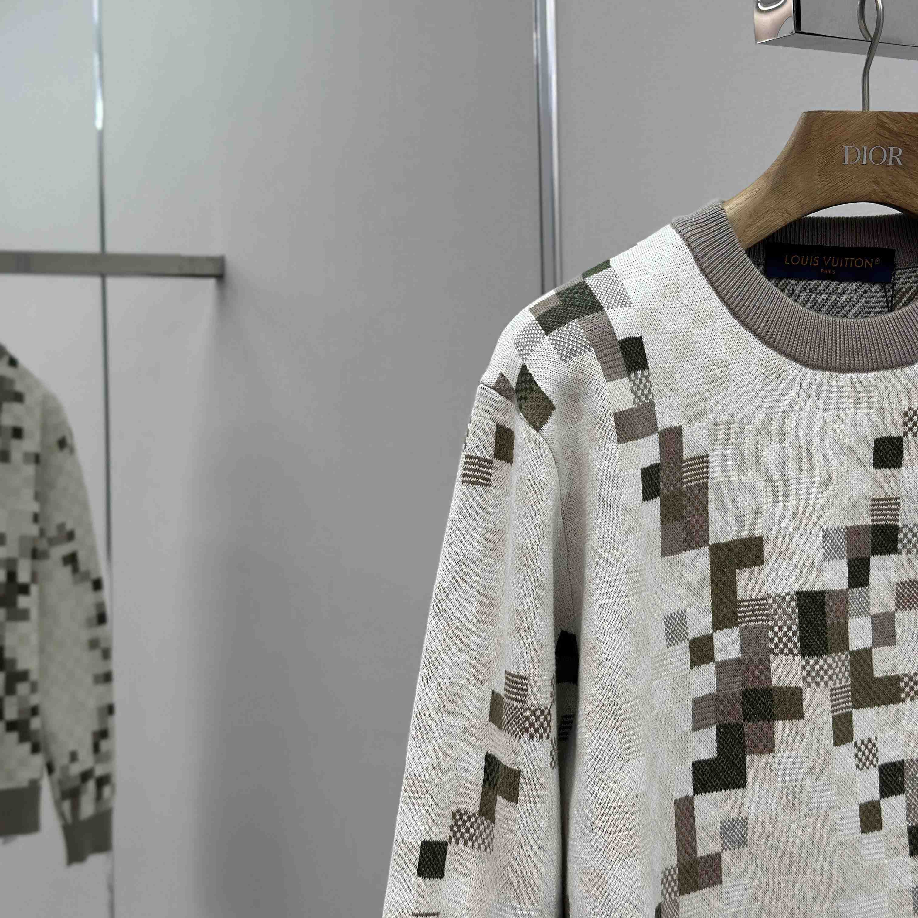 Louis Vuitton Graphic Crewneck   - DesignerGu