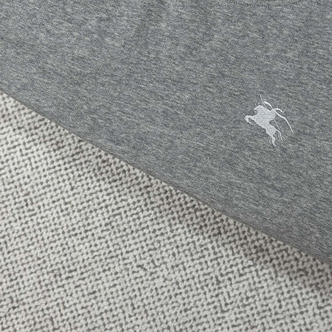 Burberry Check Trim Cotton Sweatshirt - DesignerGu