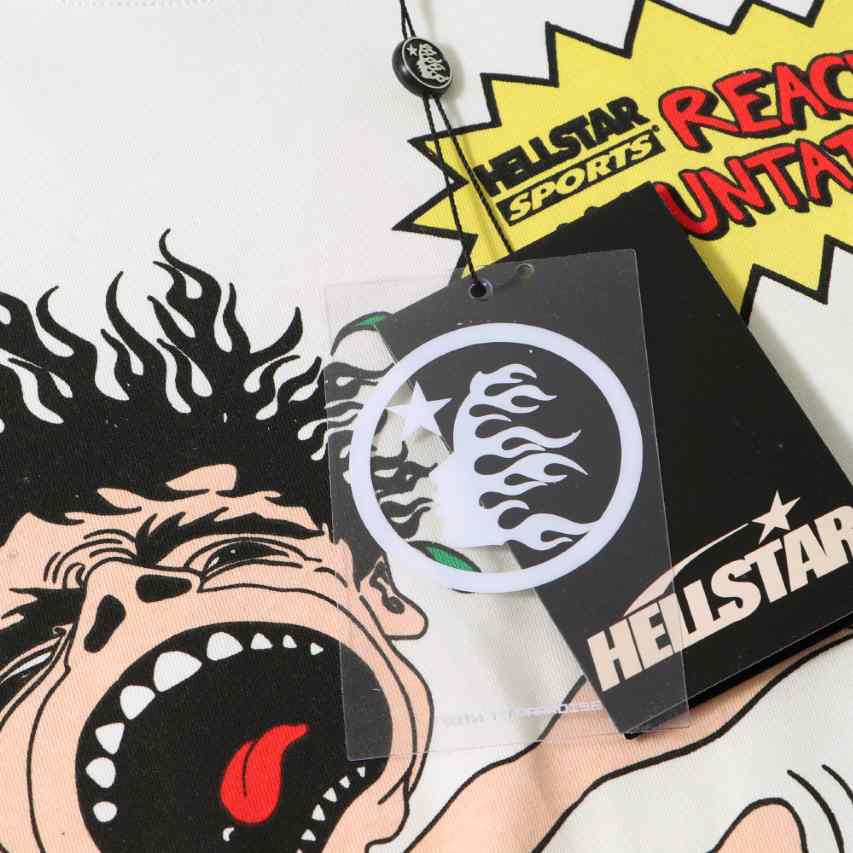 Hellstar Mountain Climber T-Shirt 'White' - DesignerGu