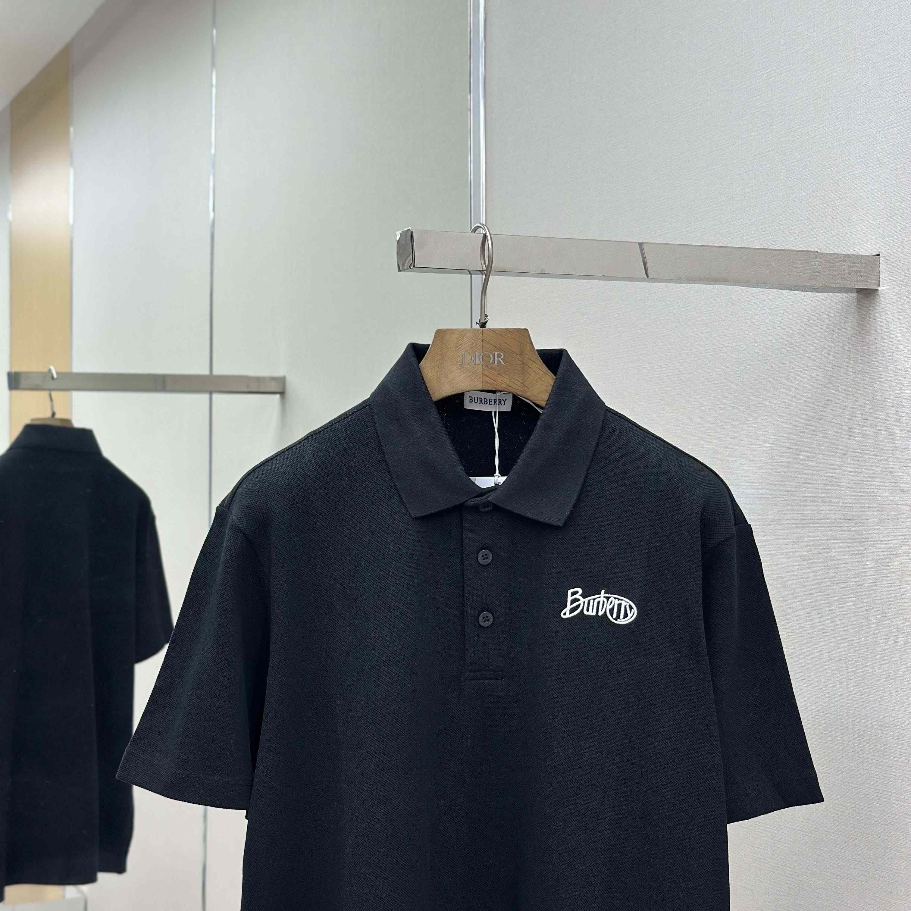 Burberry Cotton Polo Shirt - DesignerGu