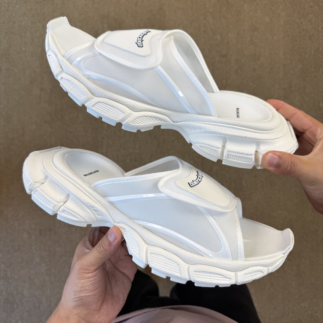 Balenciaga 3XL Slide Sandal 'White' - DesignerGu