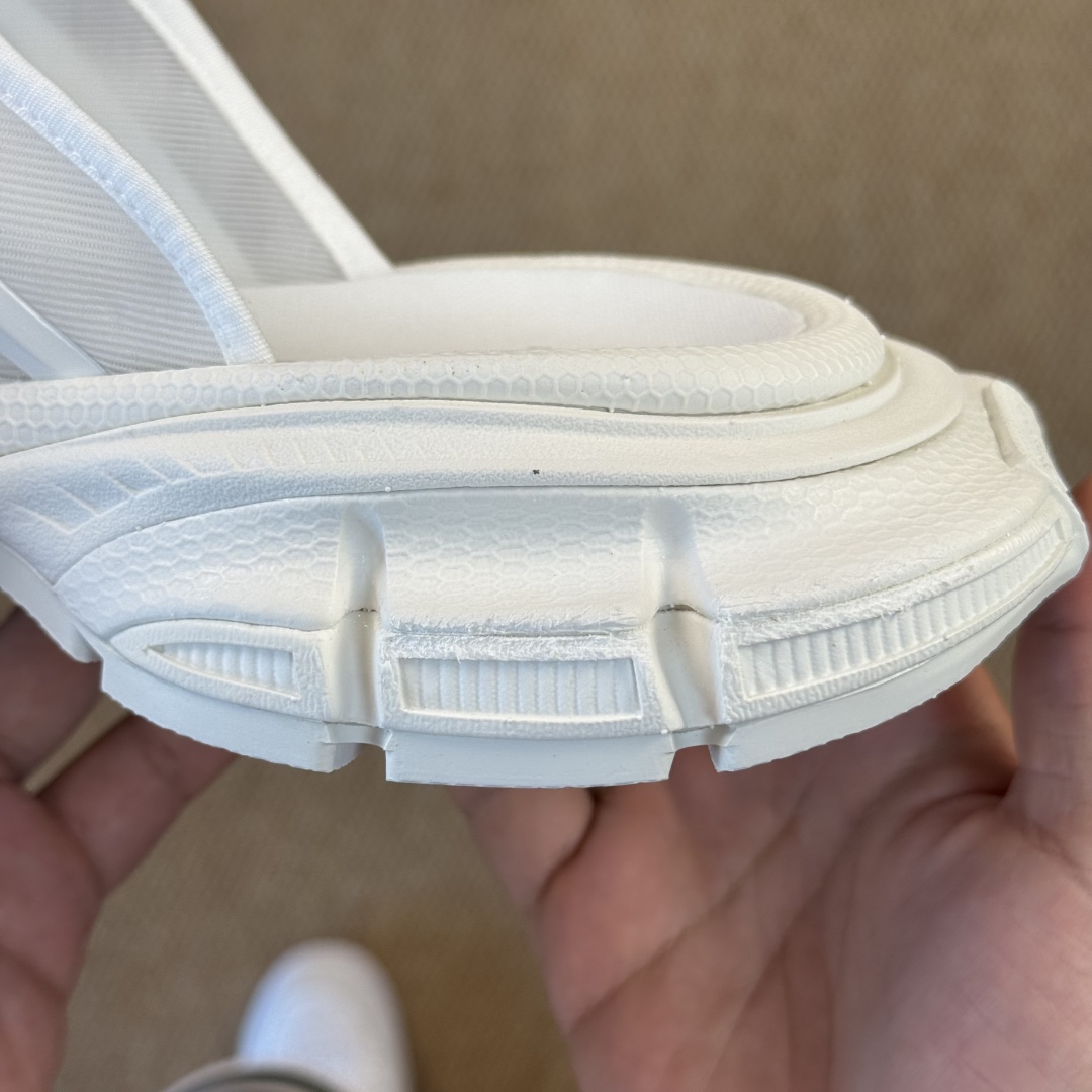 Balenciaga 3XL Slide Sandal 'White' - DesignerGu