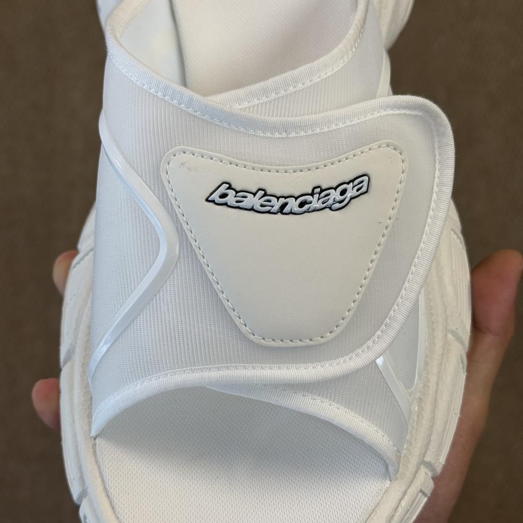 Balenciaga 3XL Slide Sandal 'White' - DesignerGu