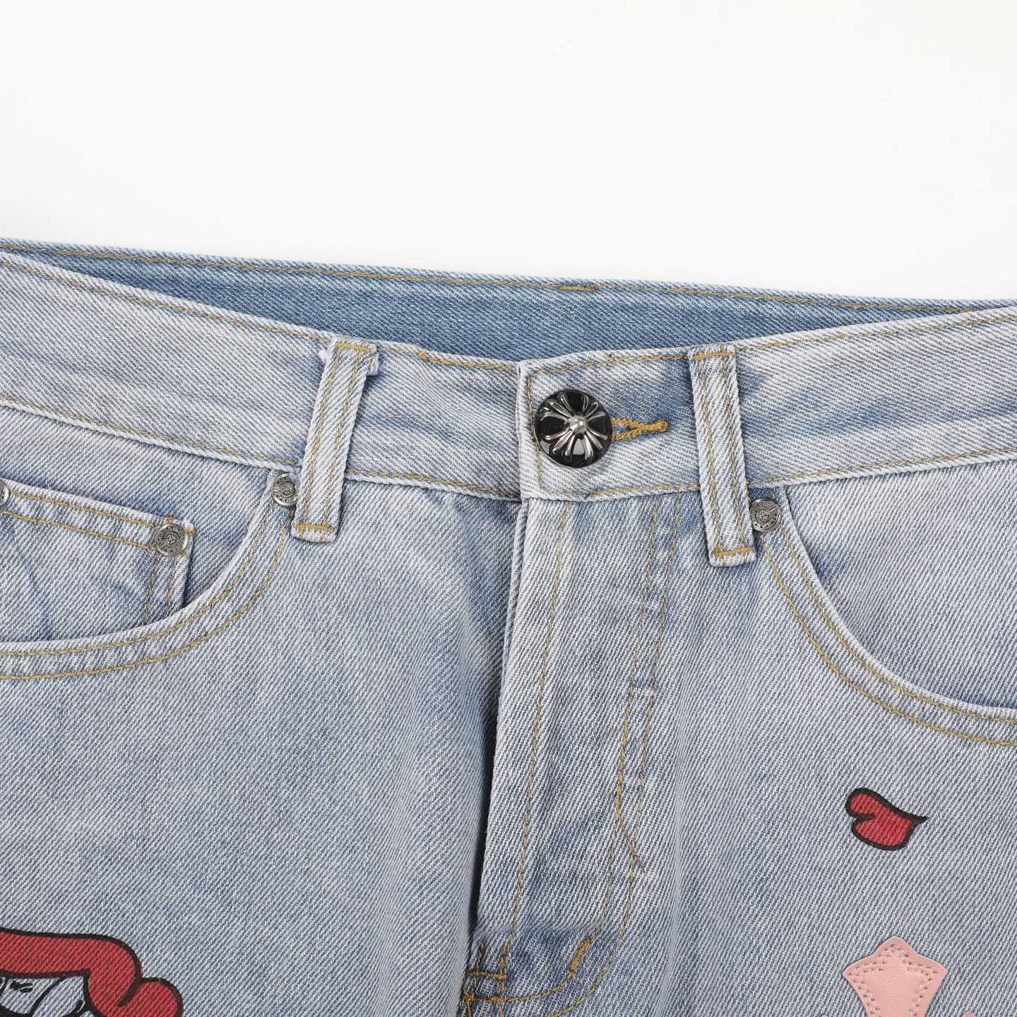 Chrome Hearts Jeans - DesignerGu