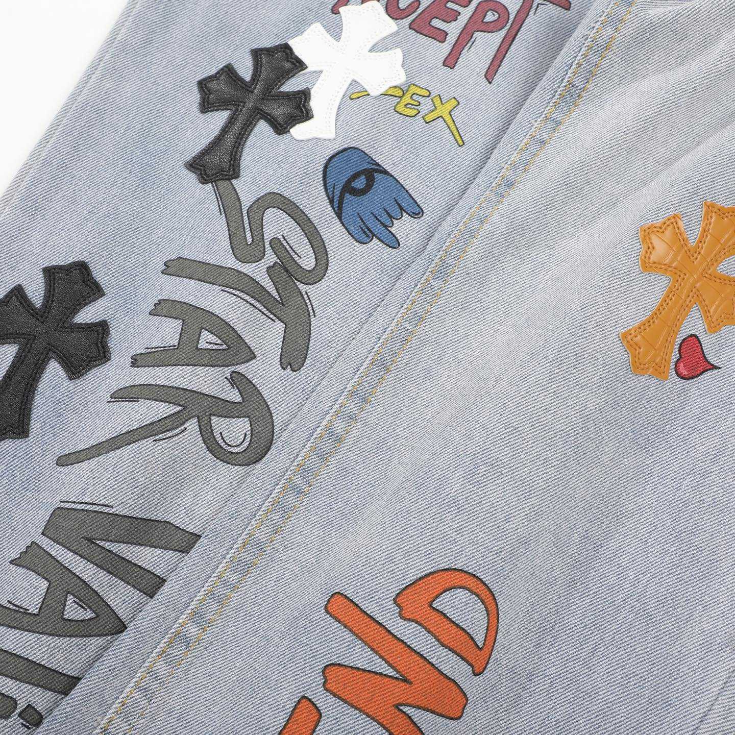 Chrome Hearts Jeans - DesignerGu