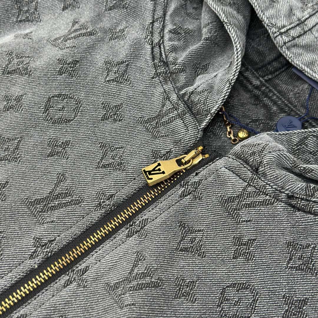 Louis Vuitton Monogram Hooded Jacket - DesignerGu